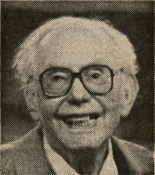 historisches Foto von Dombaumeister Willy Weyres