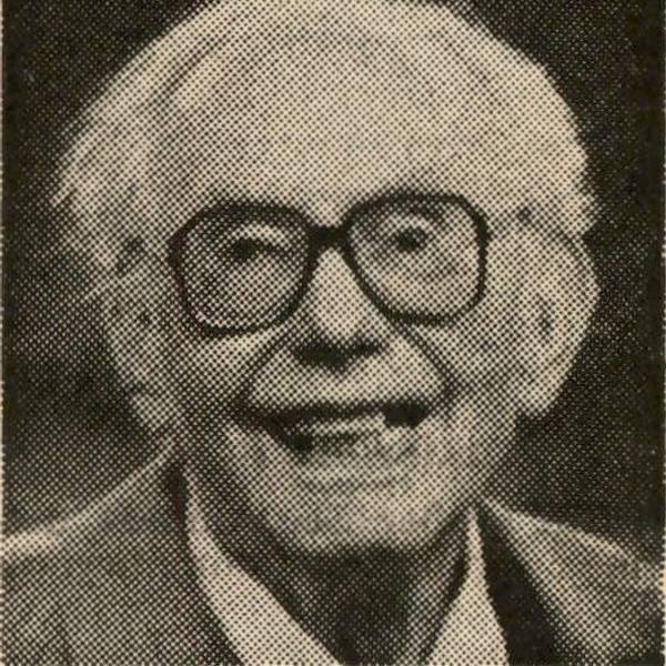 historisches Foto von Dombaumeister Willy Weyres