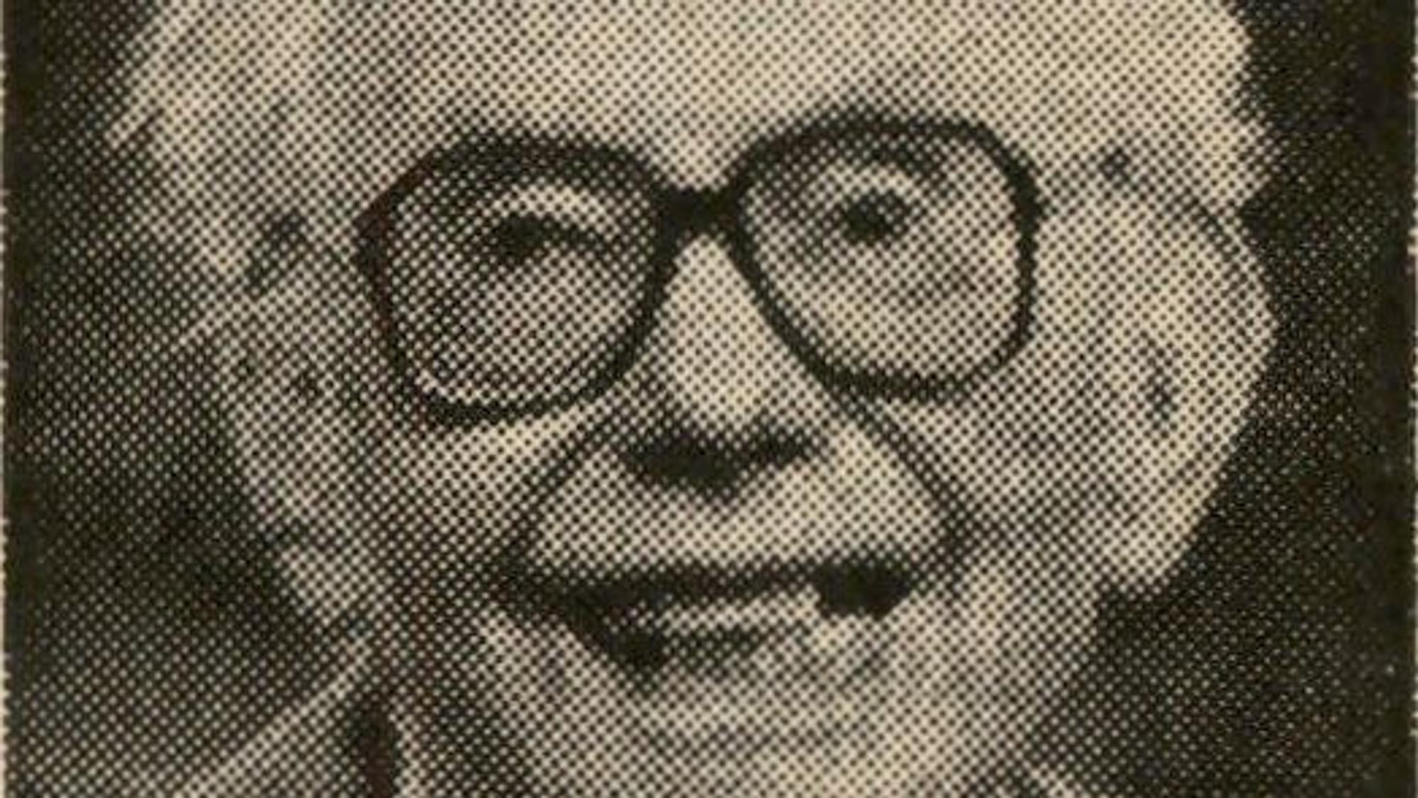 historisches Foto von Dombaumeister Willy Weyres