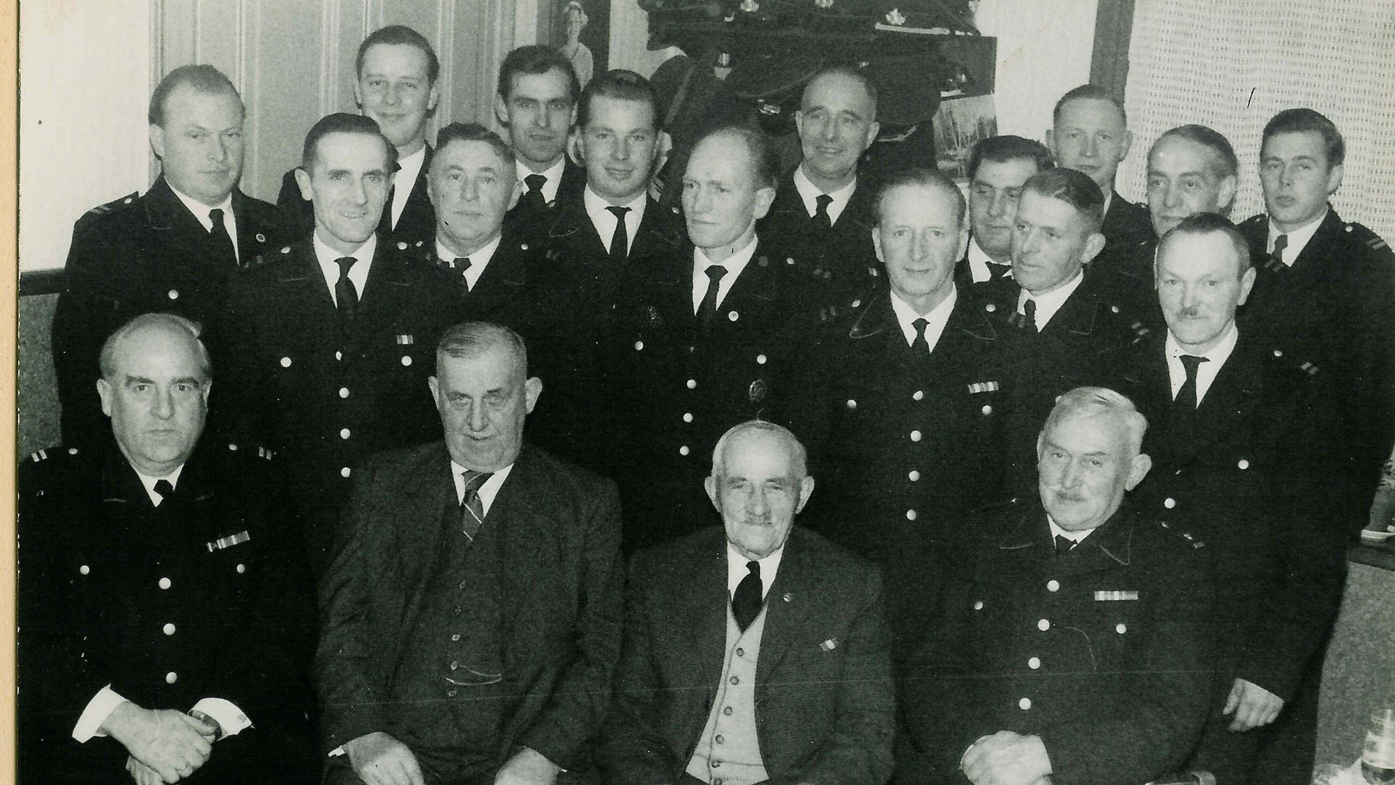 Ein altes Foto der Feuerwehr Kempershöhe