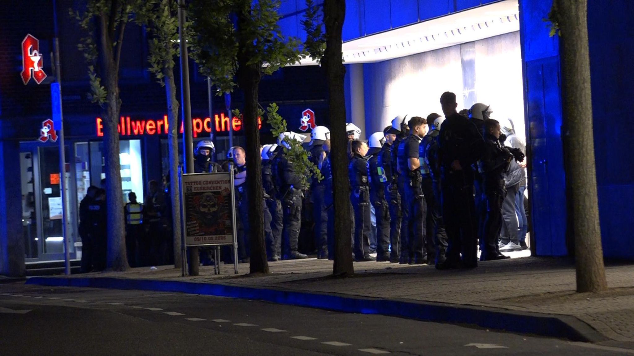Auseinandersetzung in Innenstadt von Euskirchen