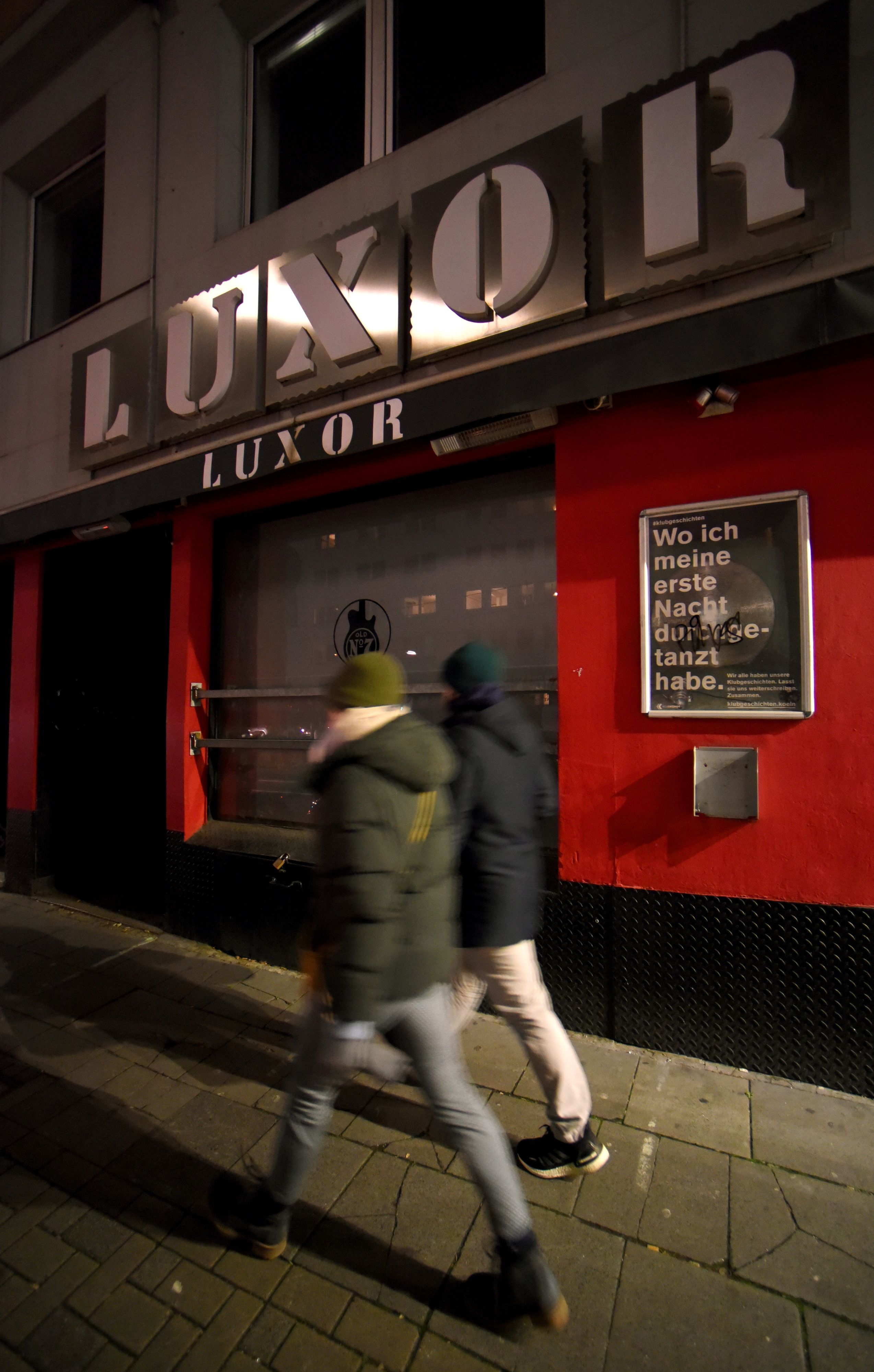 Das Schild vom Luxor auf der Luxemburger Straße. (Archivbild)