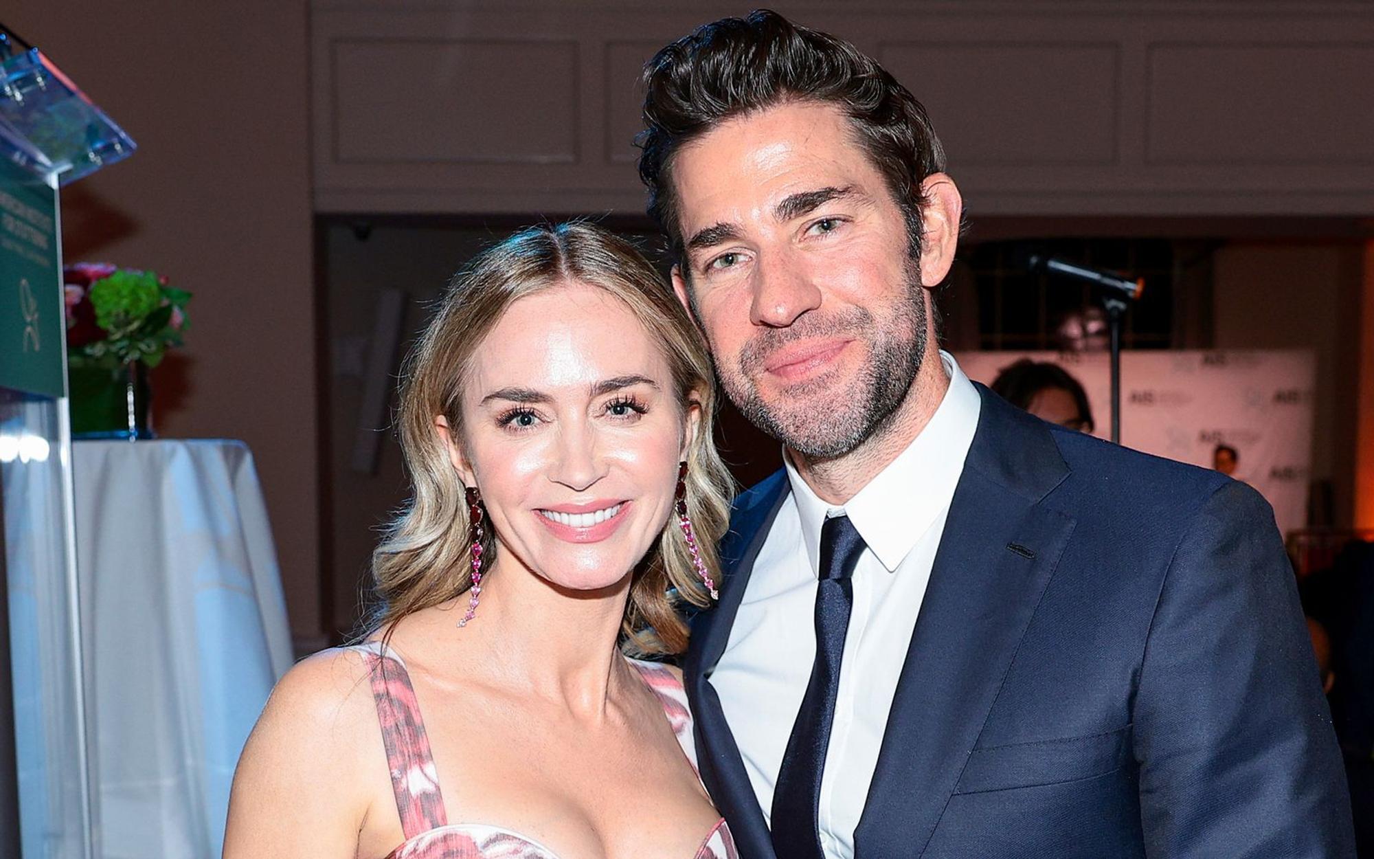 Ein Traumpaar in Hollywood: Mit der Schauspielerin Emily Blunt ist John Krasinski seit 20109 verheiratet. (Bild: 2024 Getty Images/Dimitrios Kambouris)