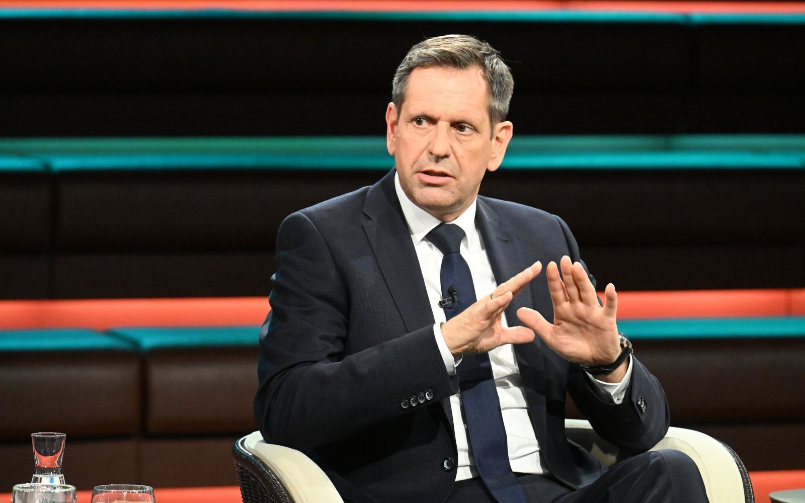 SPD-Politiker Olaf Lies sprach bei „Markus Lanz“ über den Erfolg von Volkswagen in China. (Bild: ZDF / Markus Hertrich)