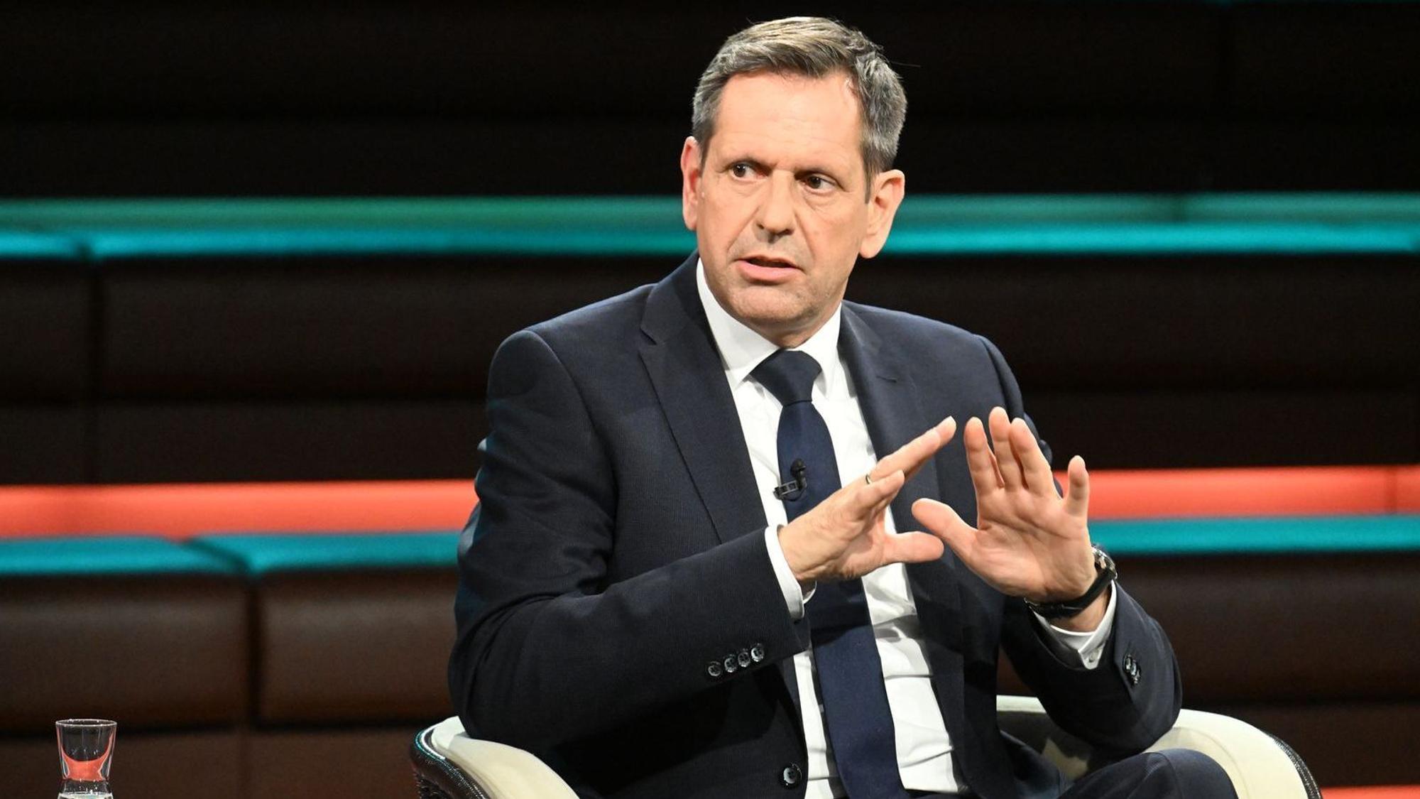 SPD-Politiker Olaf Lies sprach bei „Markus Lanz“ über den Erfolg von Volkswagen in China. (Bild: ZDF / Markus Hertrich)