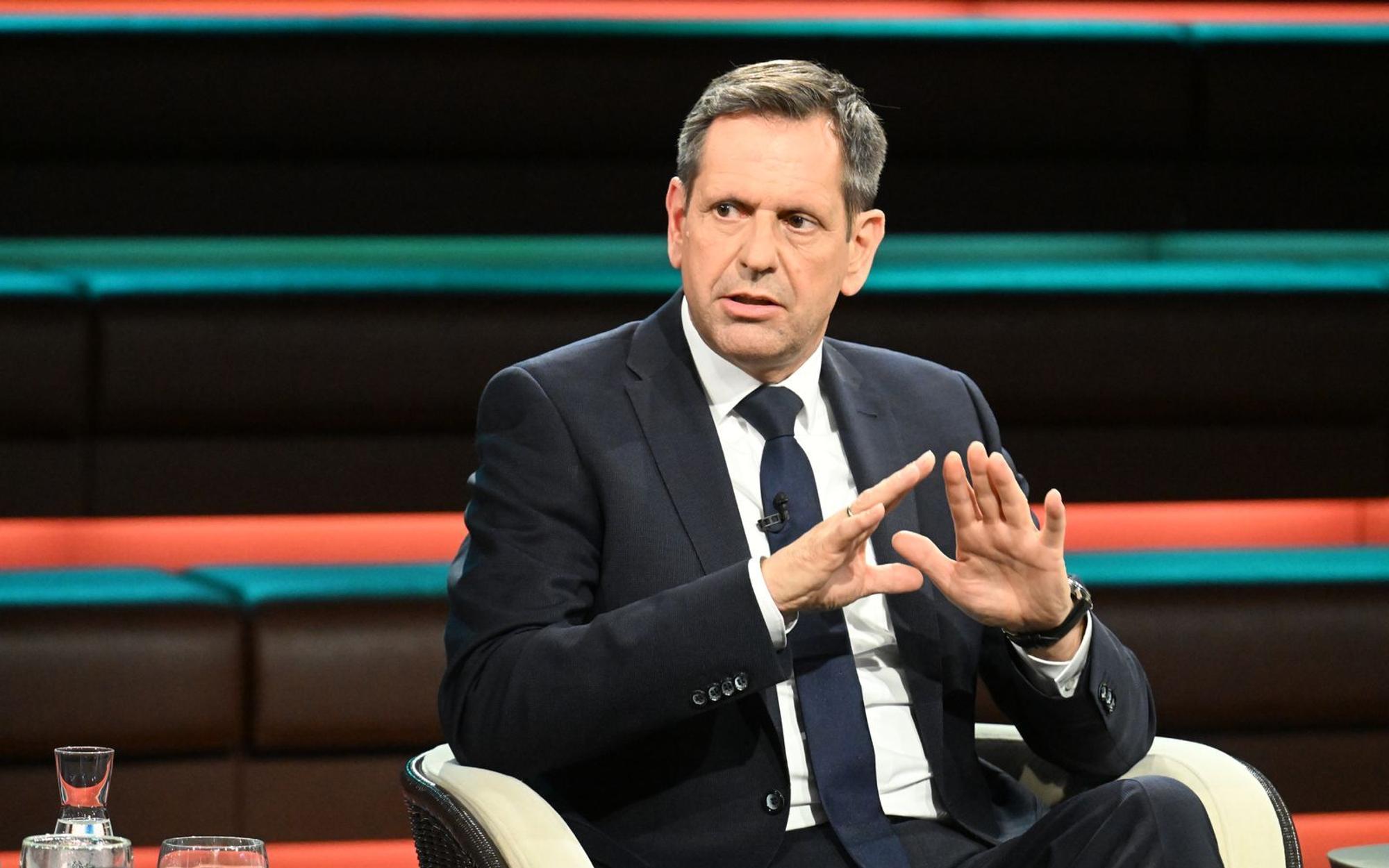 SPD-Politiker Olaf Lies sprach bei „Markus Lanz“ über den Erfolg von Volkswagen in China. (Bild: ZDF / Markus Hertrich)