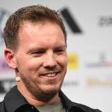 Bundestrainer Julian Nagelsmann während der Nominierung seines WM-Kaders in Frankfurt.