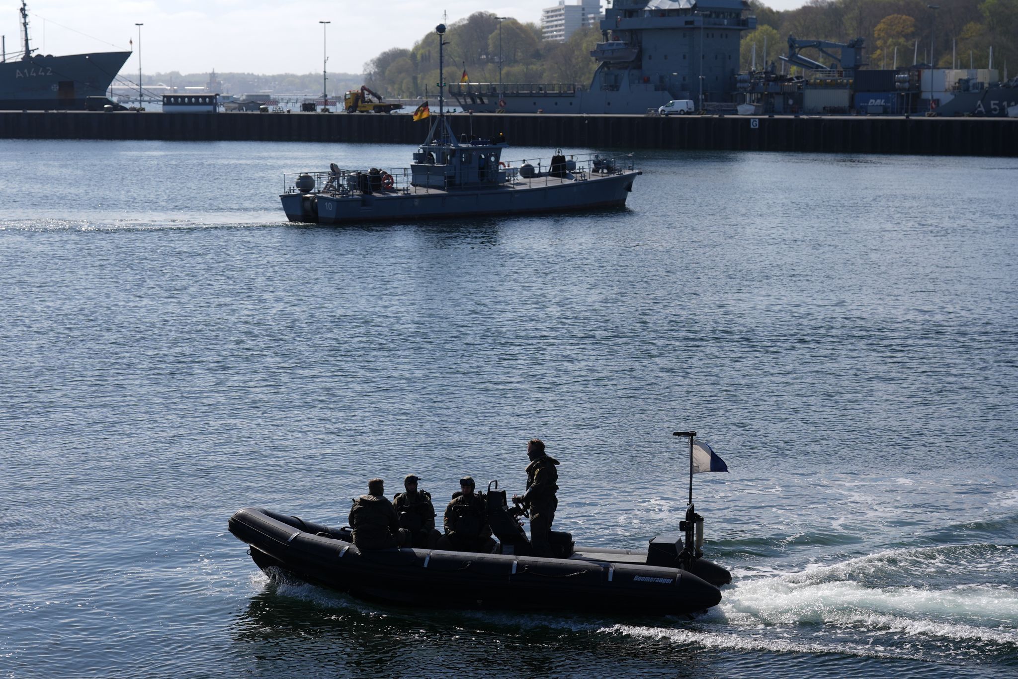 Pressekonferenz der Deutschen Marine zur Minenabwehr