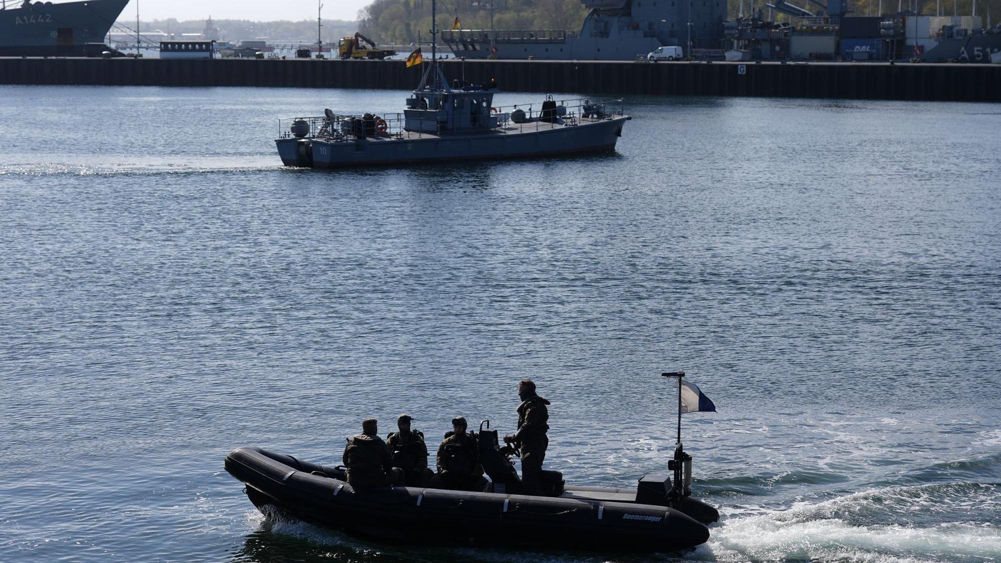 Pressekonferenz der Deutschen Marine zur Minenabwehr