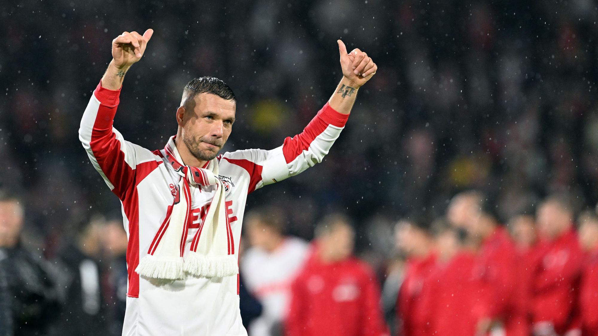 Lukas Podolski beendet seine Karriere. (Archivbild)