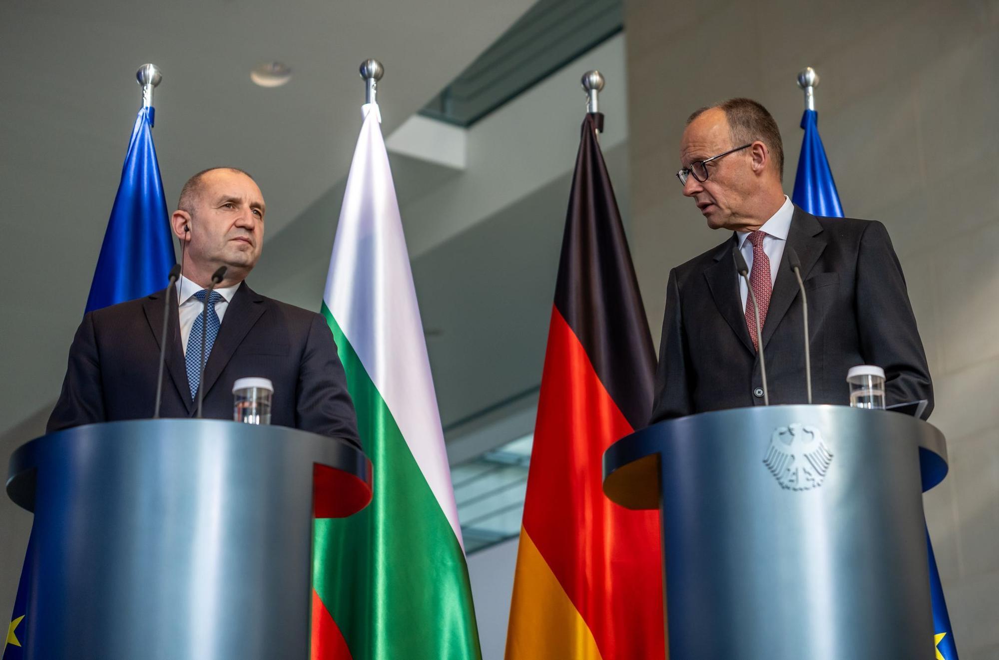 Kanzler Merz empfängt Bulgariens Premier Radew