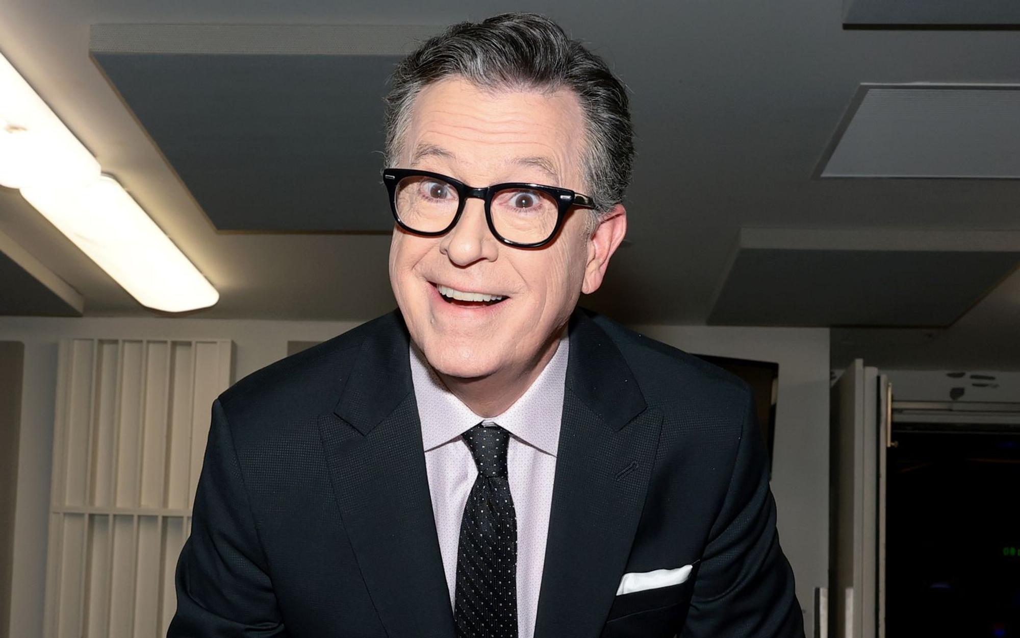 Am Donnerstag präsentierte Stephen Colbert ein letztes Mal seine „Late Show“. (Bild: Getty Images / Dimitrios Kambouris)