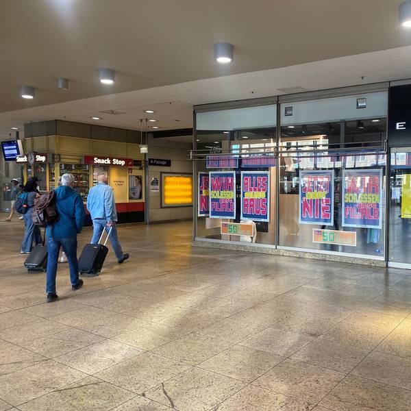 Das Eterna-Geschäft im Hauptbahnhof – die Deutsche Bahn betreibt nun andere Pläne für das Objekt.