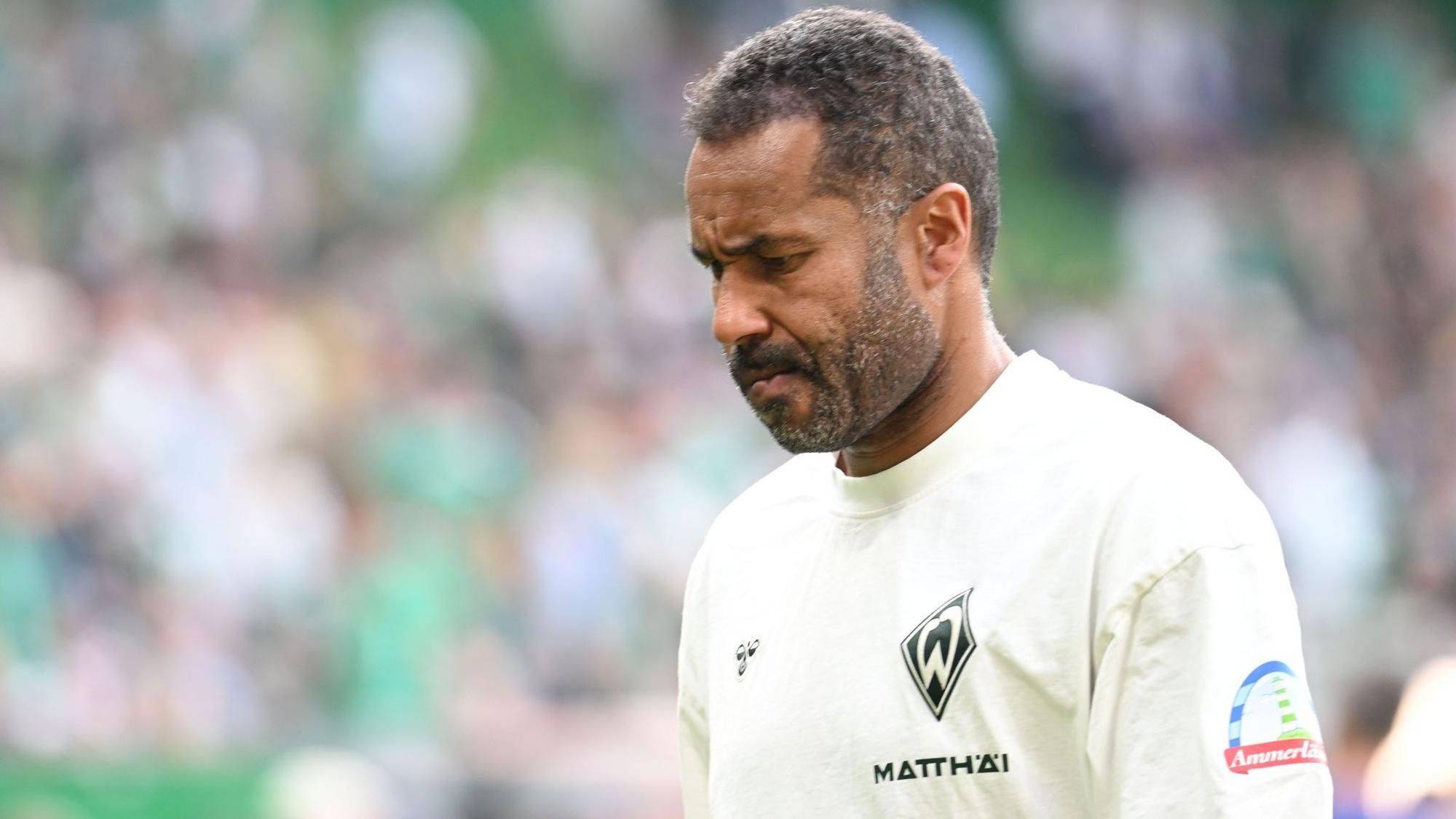 Trainer Daniel Thioune von Werder Bremen