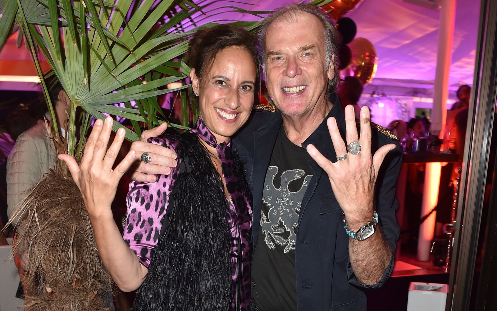 Seit über 30 Jahren sind Wolfgang Fierek und seine Frau Djamila verheiratet. (Bild: Hannes Magerstaedt/Getty Images)