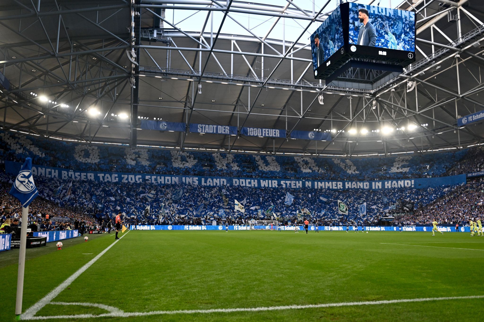 Fußball-Arena auf Schalke