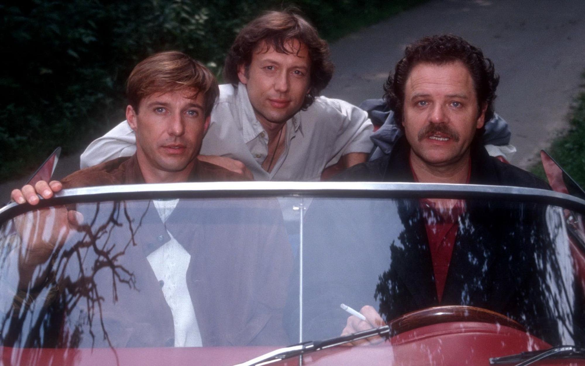 „This song's for you - David, Luca, Leon ...“: Nicht nur der Titelsong „You Never Walk Alone“ wurde zum Hit. „Freunde fürs Leben“ erzählte von drei Ärzten in einer Gemeinschaftspraxis in Lübeck und gehörte in den 90er-Jahren zu den populärsten Fernsehserien. (Bild: Peter Bischoff/Getty Images)