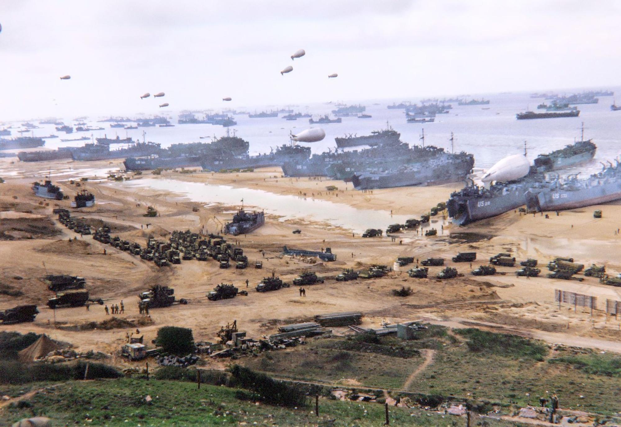Am 06. Juni 1944 landeten die Alliierten mit 150.000 Soldaten in der Normandie. Es war der Beginn vom Ende des Krieges. (Bild: History Channel)
