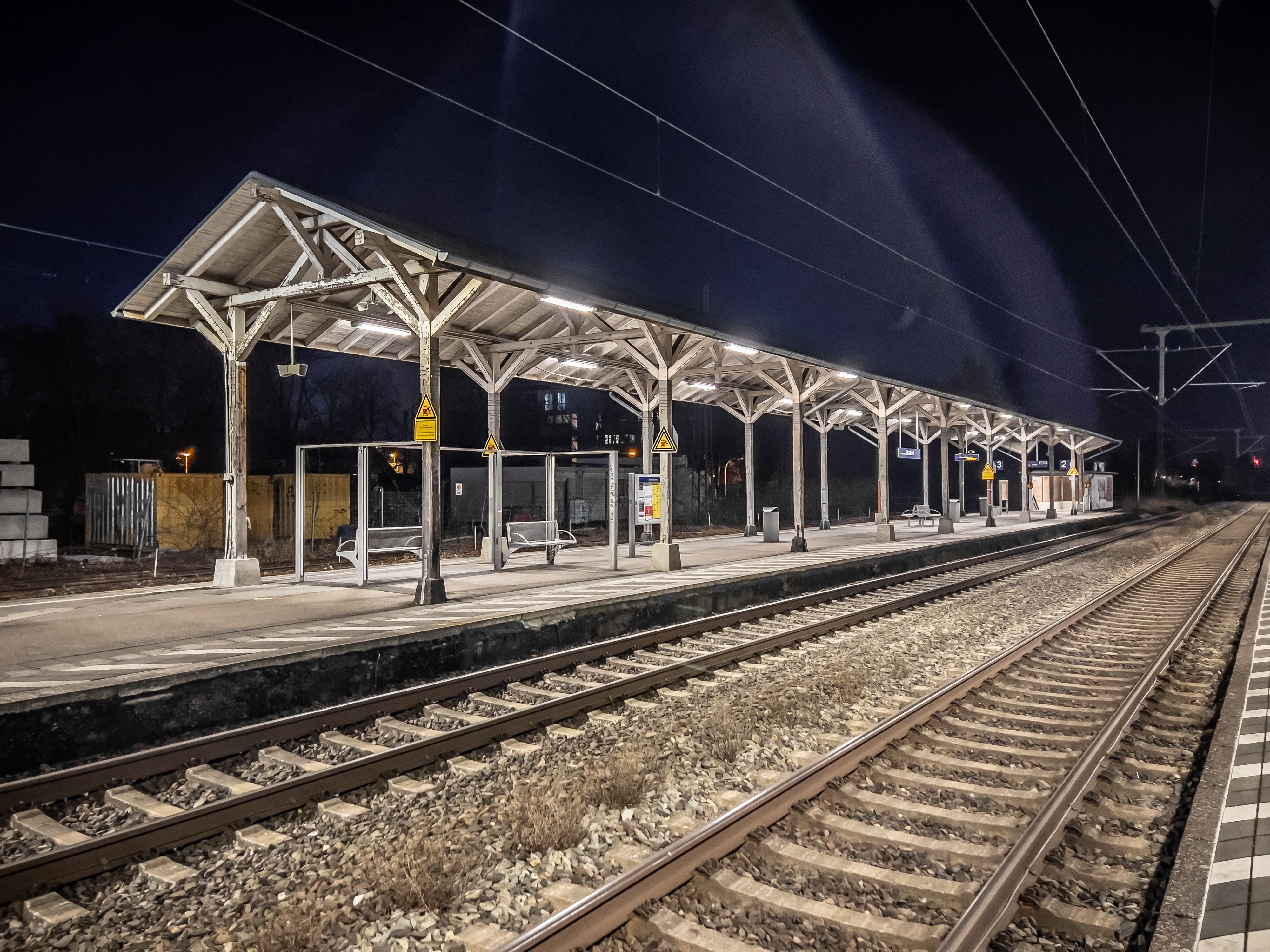 Generalsanierung der Eisenbahnstrecke Köln–Hagen. Hier im Bahnhof Manfort Bild: Ralf Krieger