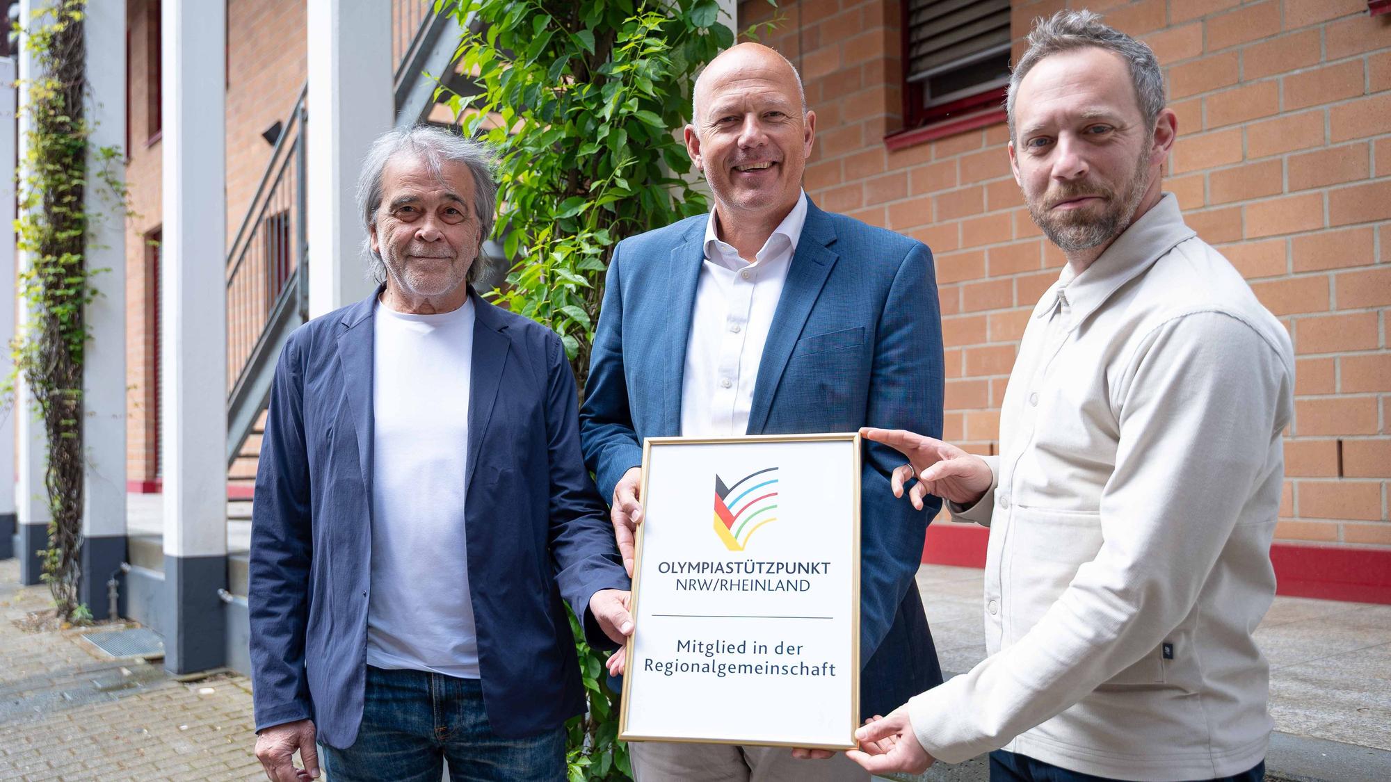 Zu sehen sind Frank Rock, Peter Pfeifer und Daniel Müller.
