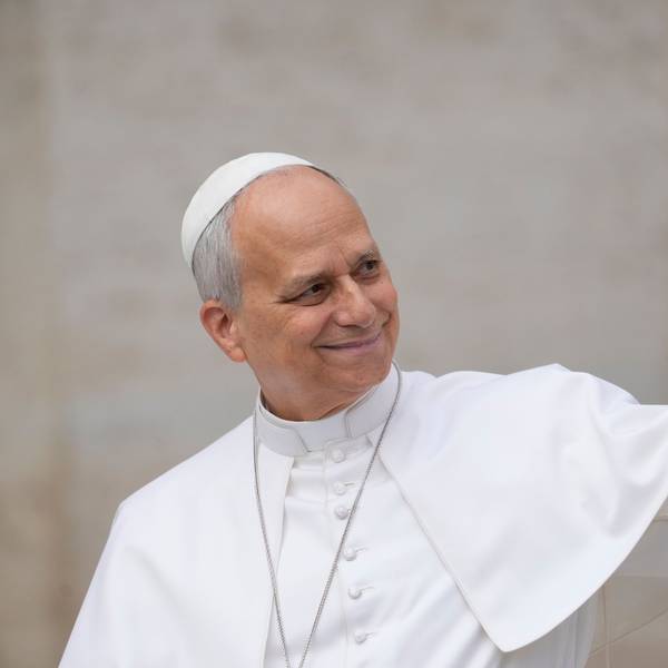 Papst Leo XIV. bei seiner wöchentlichen Generalaudienz auf dem Petersplatz. (Archivbild)