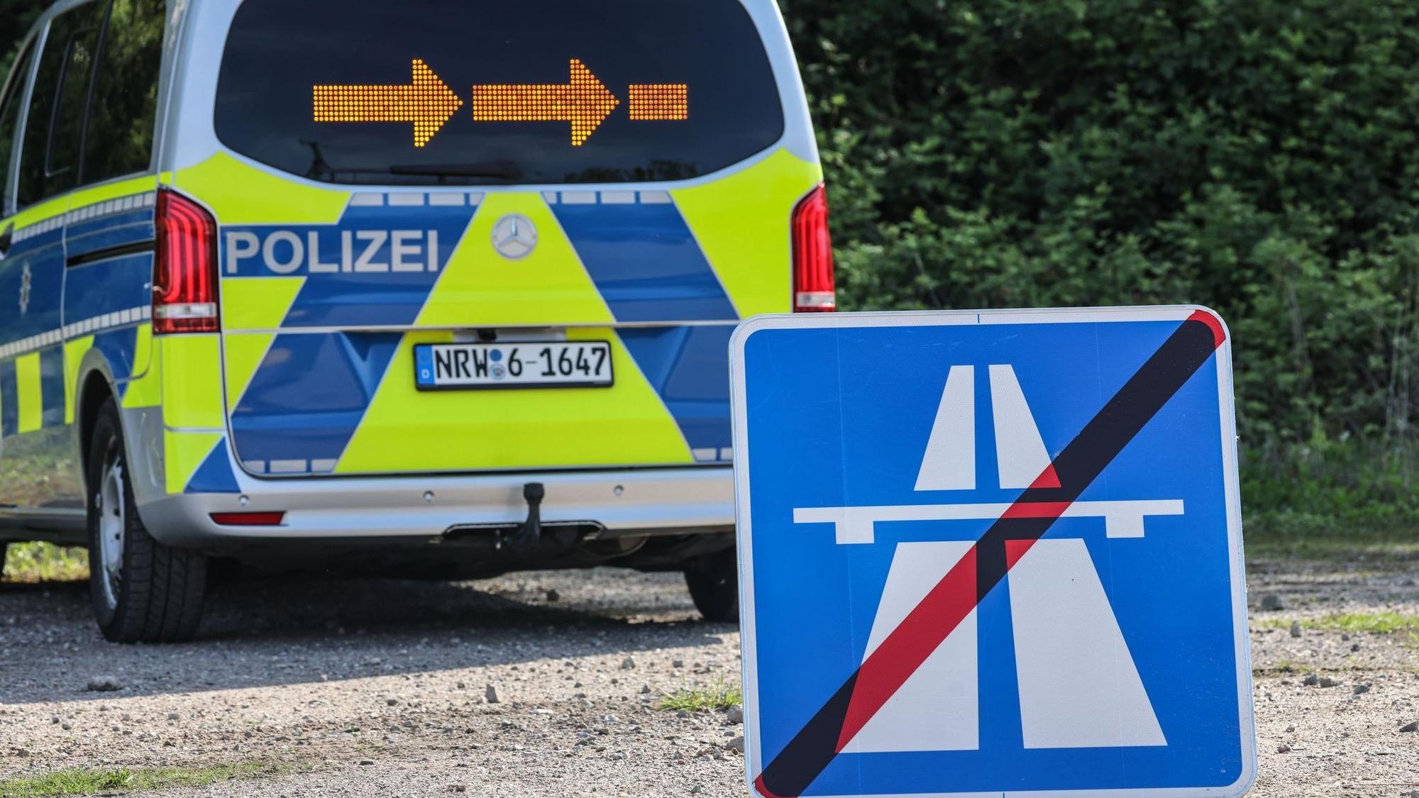 Autobahnsperrung