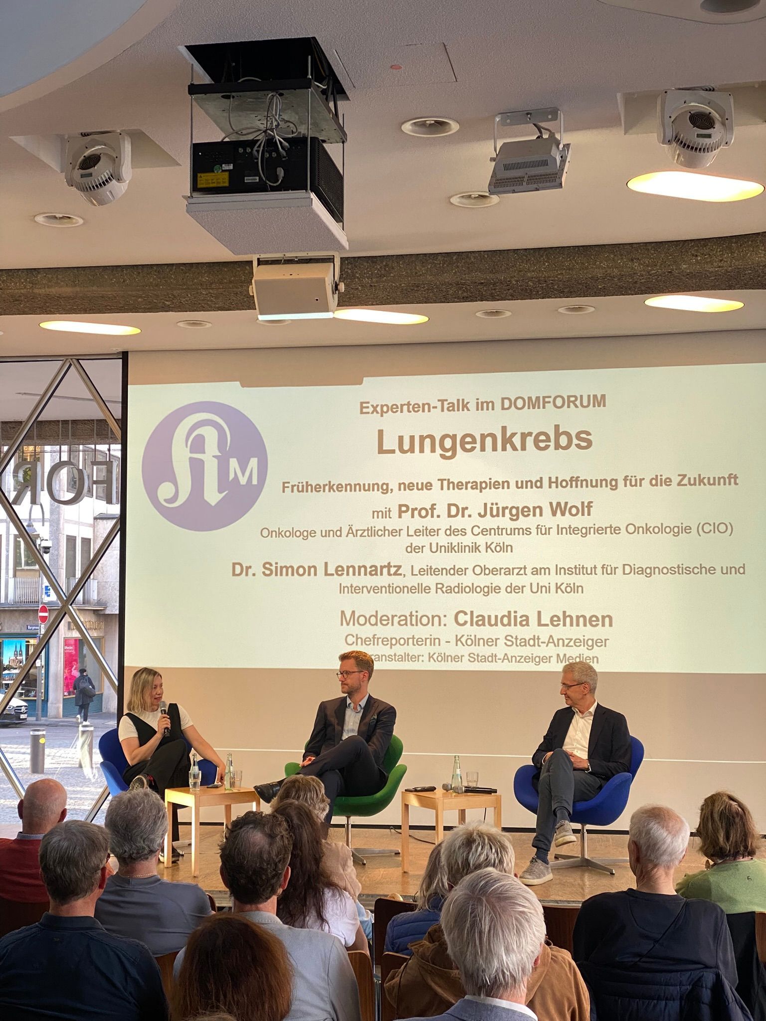 Dr. Simon Lennartz und Dr. Jürgen Wolf