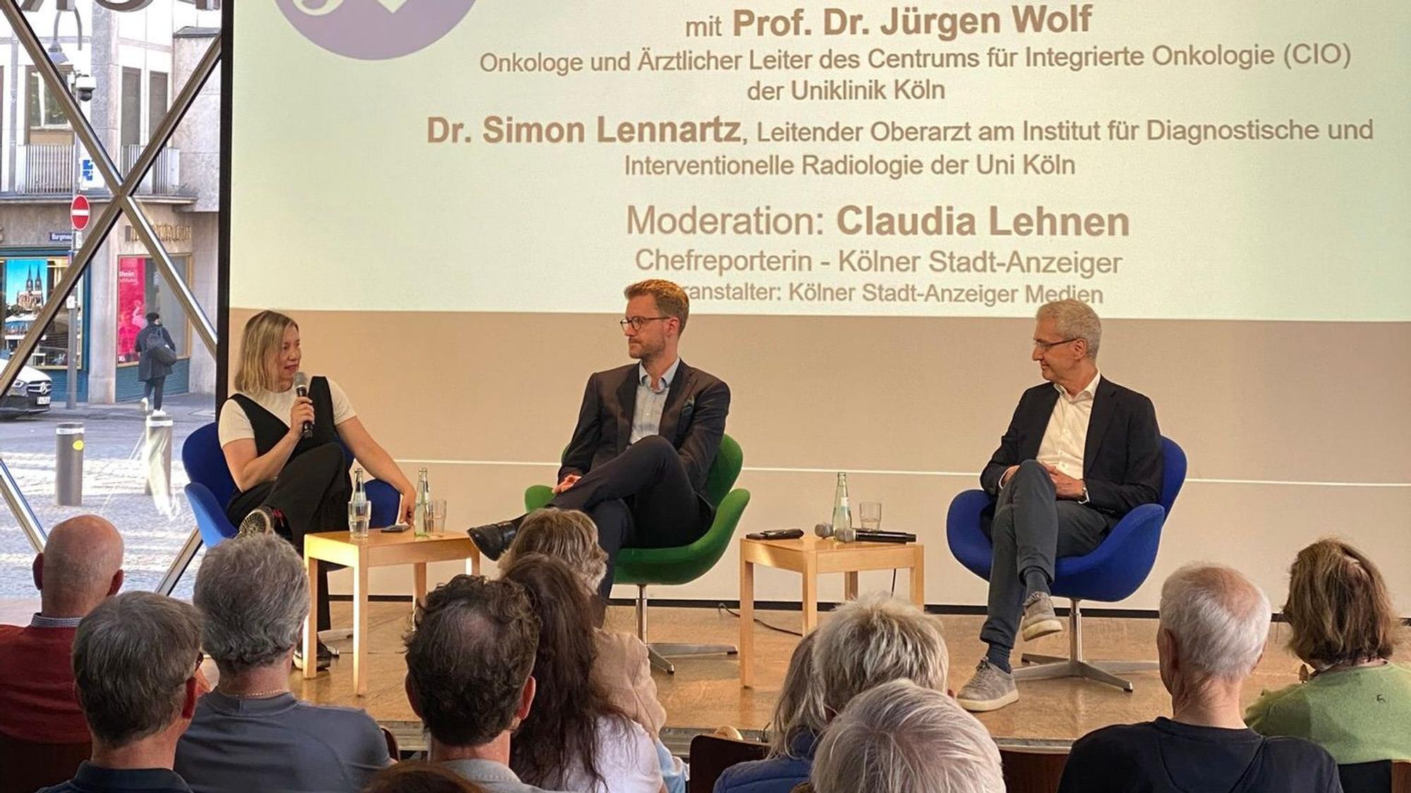 Dr. Simon Lennartz und Dr. Jürgen Wolf