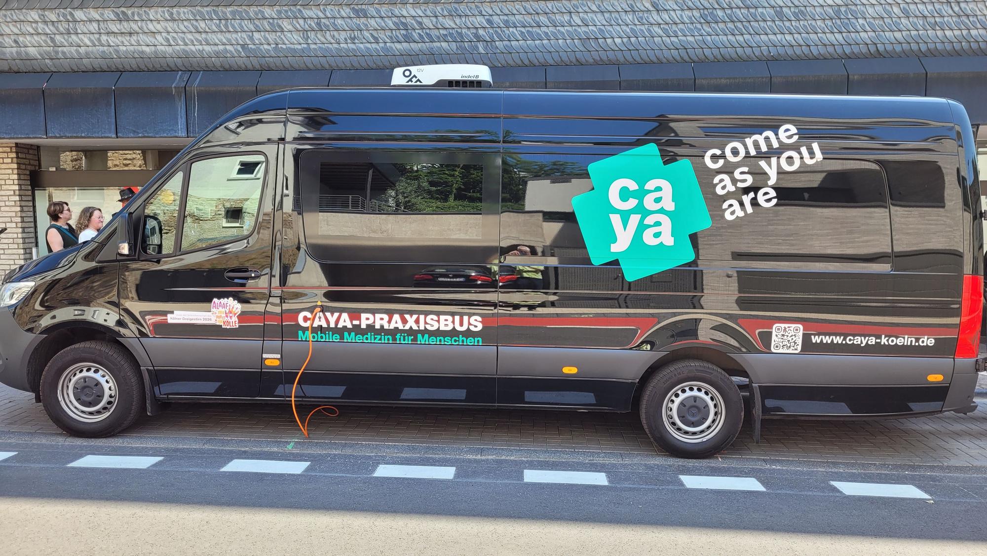 Das Foto zeigt das Caya-Mobil