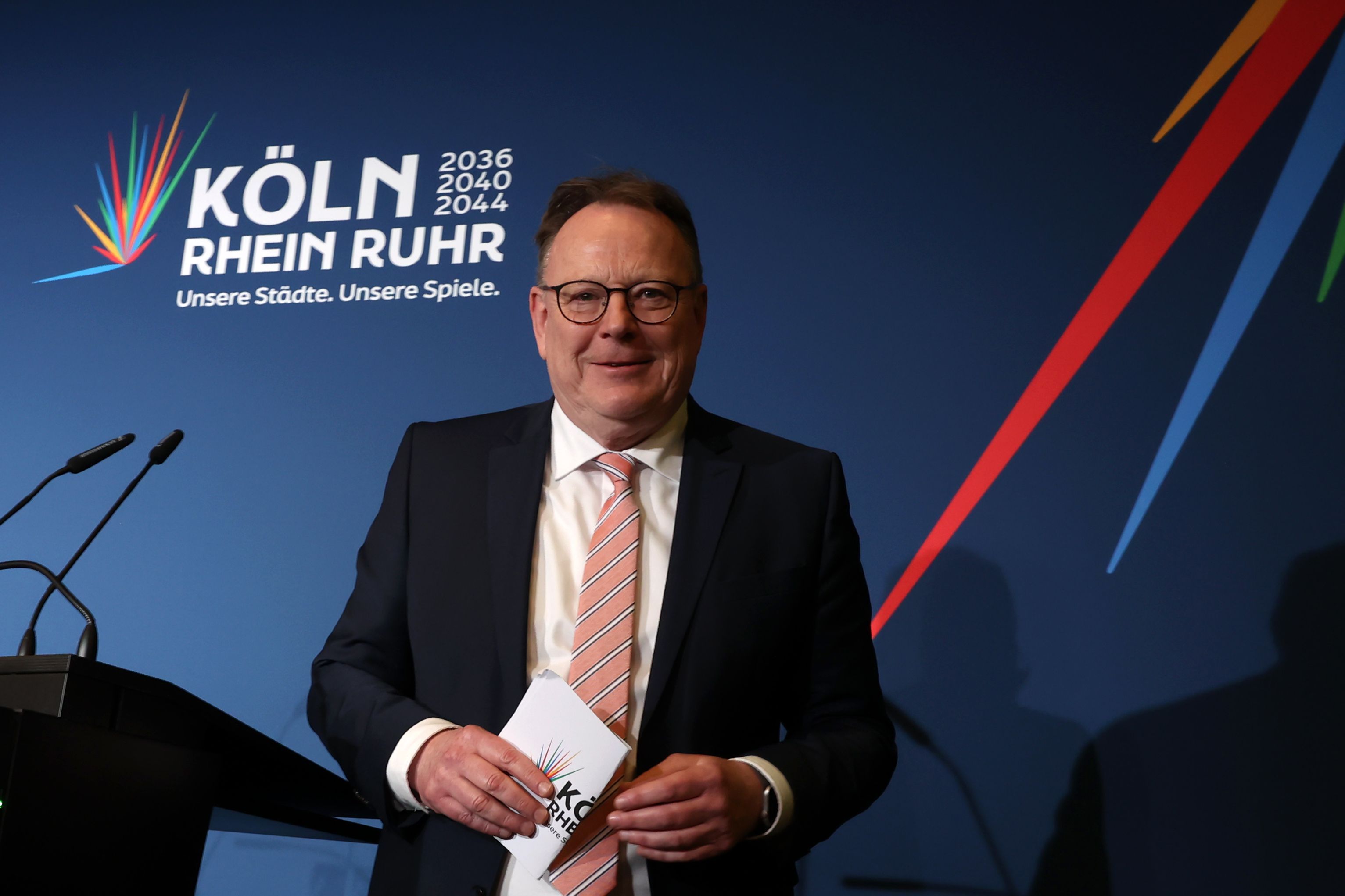 OB Torsten Burmester will keine Steuererhöhung, um das Defizit zu reduzieren.