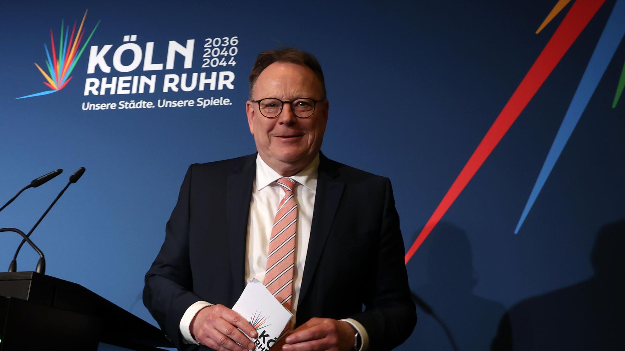 OB Torsten Burmester will keine Steuererhöhung, um das Defizit zu reduzieren.