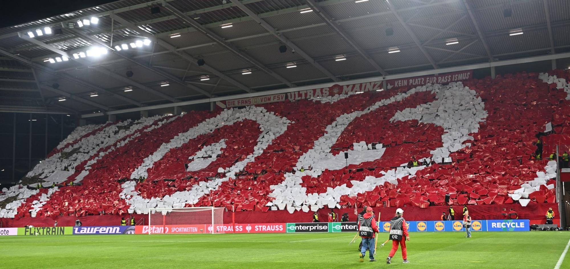 Fan-Choreografie Mainz 05