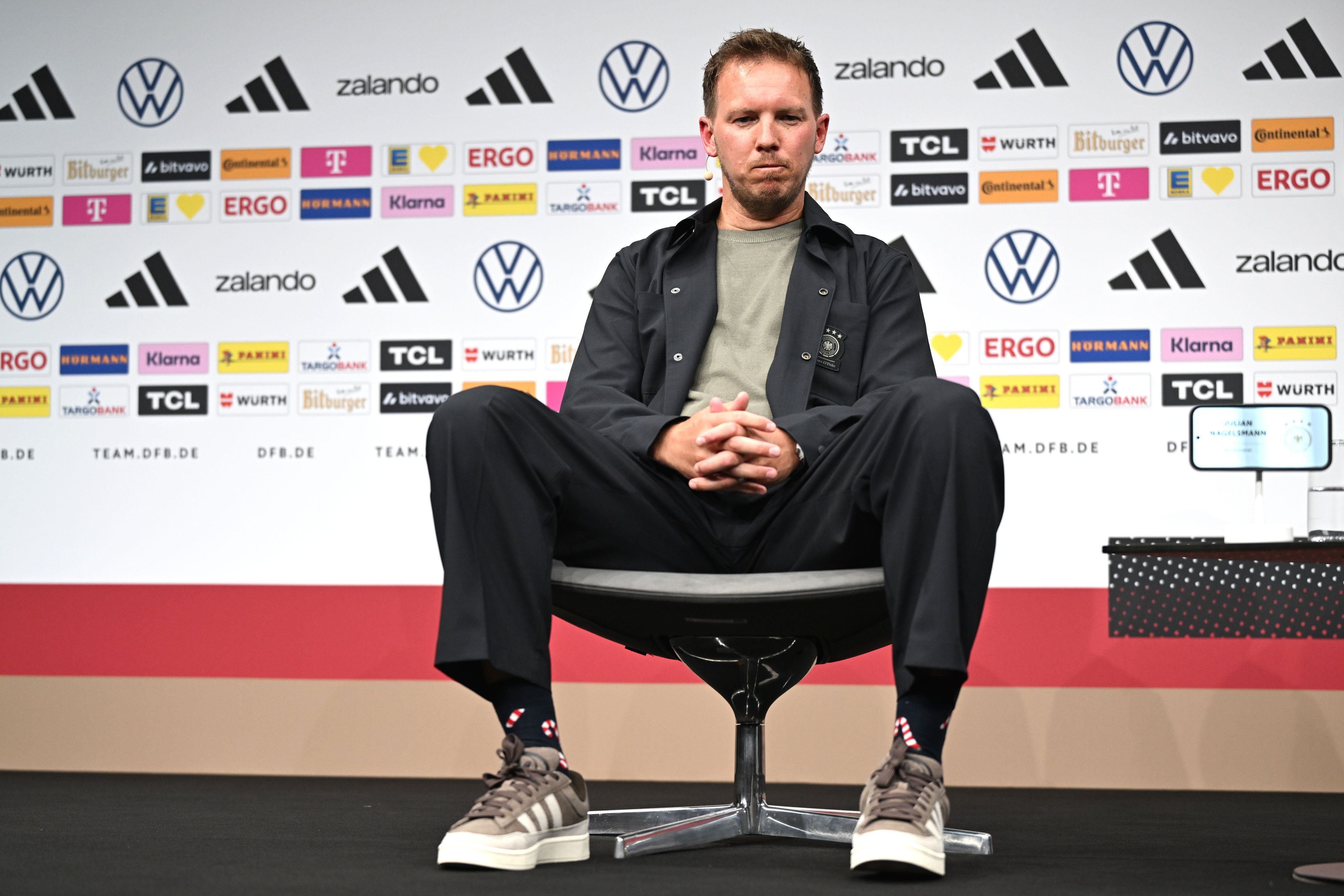 Das Foto zeigt Bundestrainer Julian Nagelsmann
