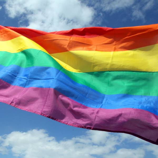 Die Regenbogenfahne ist ein Symbol für die Queer-Bewegung.