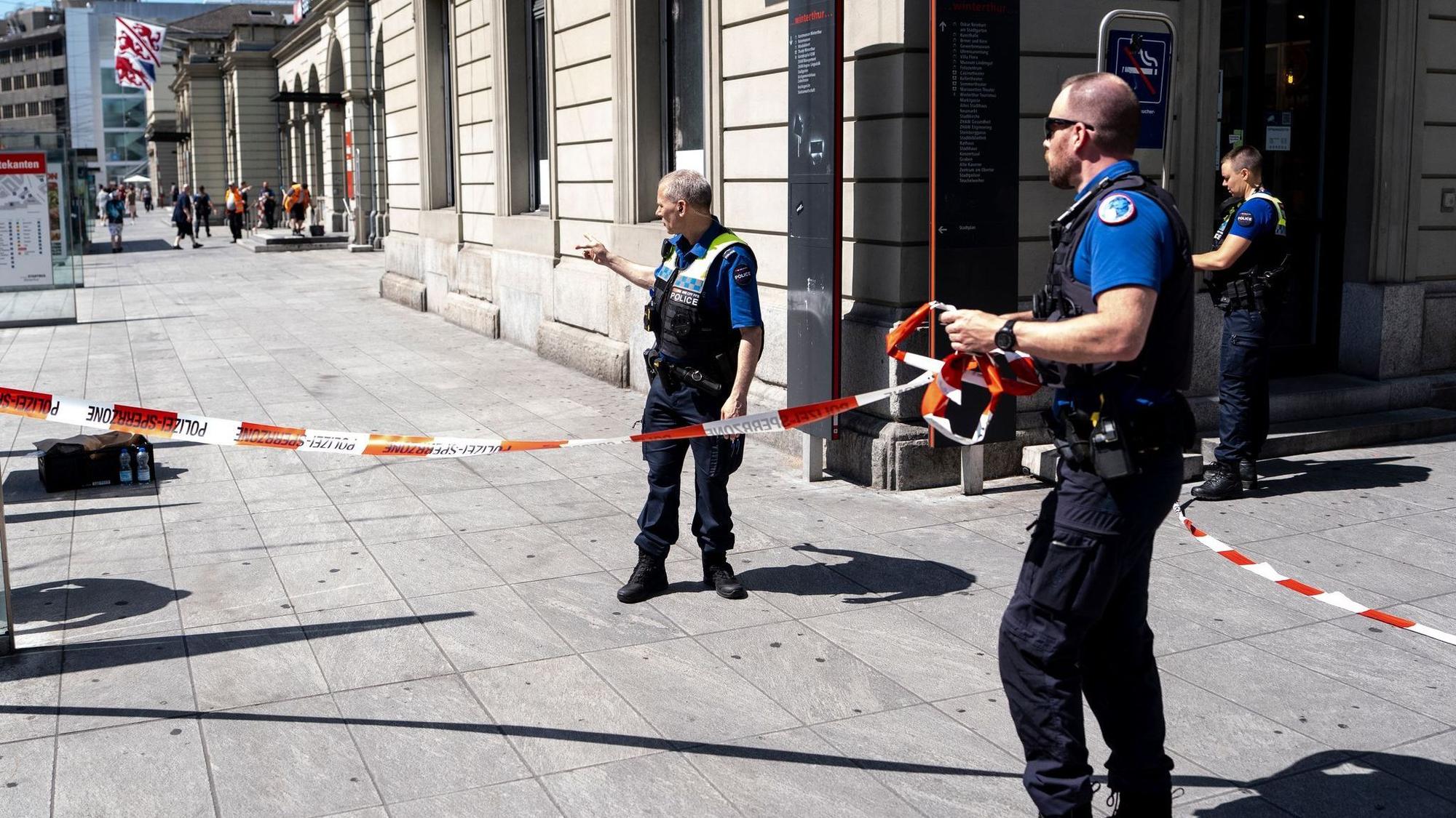 Mann verletzt in Winterthur drei Menschen mit Stichwaffe