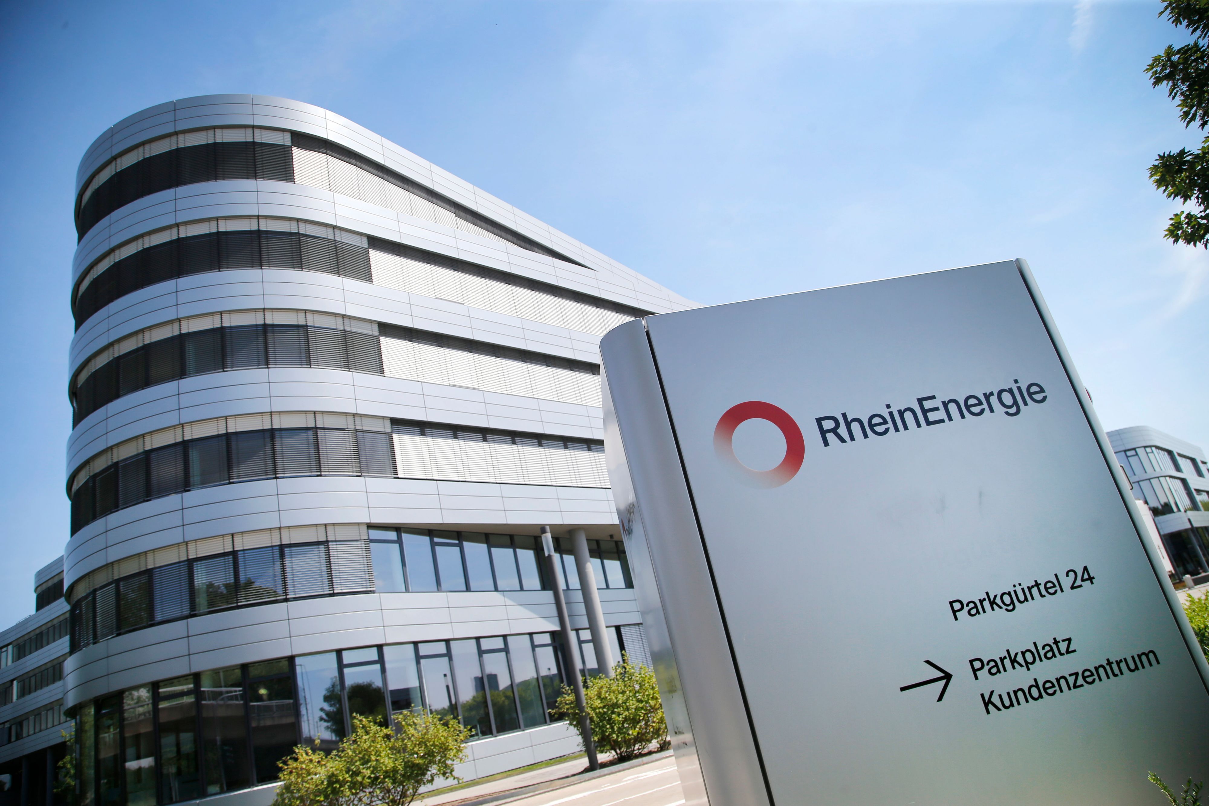 Die Zentrale der Rheinenergie und der Stadtwerke Köln.