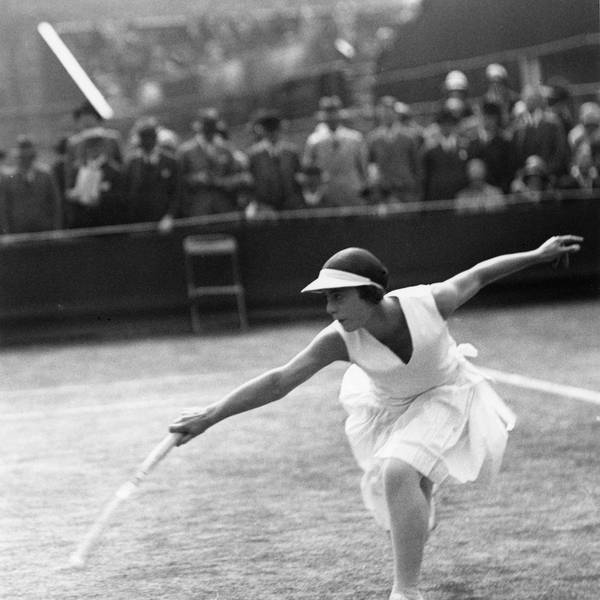 Miss Aussem GER at Wimbledon in 1929 PUBLICATIONxINxGERxSUIxAUTxONLY UnitedArchives00929343