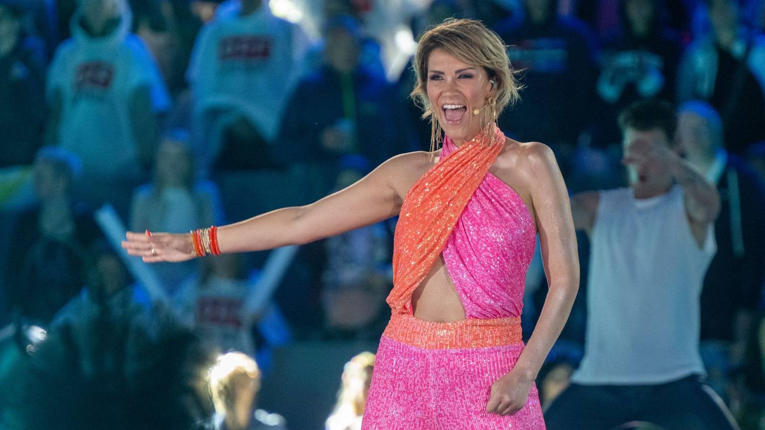 Anna-Maria Zimmermann legt eine Ballermann-Pause ein. (Bild: 2024 Getty Images/Kerstin Joensson)