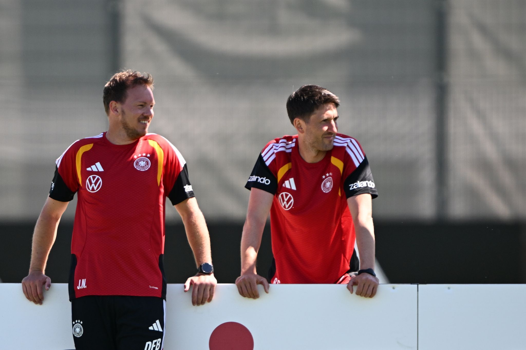 Julian Nagelsmann (l)