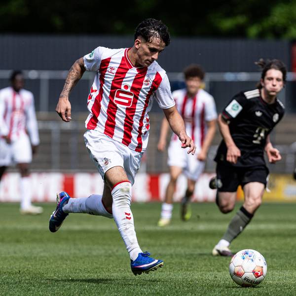 A-Junioren Bundesliga U19 Achtelfinale: 1. FC Köln U19 - FC Bayern München U19 02.05.2026 Jason Manuel Ponente Ramirez 1. FC Köln U19, 7 A-Junioren Bundesliga U19 Achtelfinale: 1. FC Köln U19 - FC Bayern München U19 Franz-Kremer-Stadion, Köln 02.05.2026 DFL egulations prohibit any use of photographs as image sequences and/or quasi video. *** A Junioren Bundesliga U19 Achtelfinale 1 FC Köln U19 FC Bayern München U19 02 05 2026 Jason Manuel Ponente Ramirez 1 FC Köln U19, 7 A Junioren Bundesliga U19 Achtelfinale 1 FC Köln U19 FC Bayern München U19 Franz Kremer Stadion, Köln 02 05 2026 DFL egulations prohibit any use of photographs as image sequences and or quasi video Copyright: xBEAUTIFULxSPORTS/Buriakovx