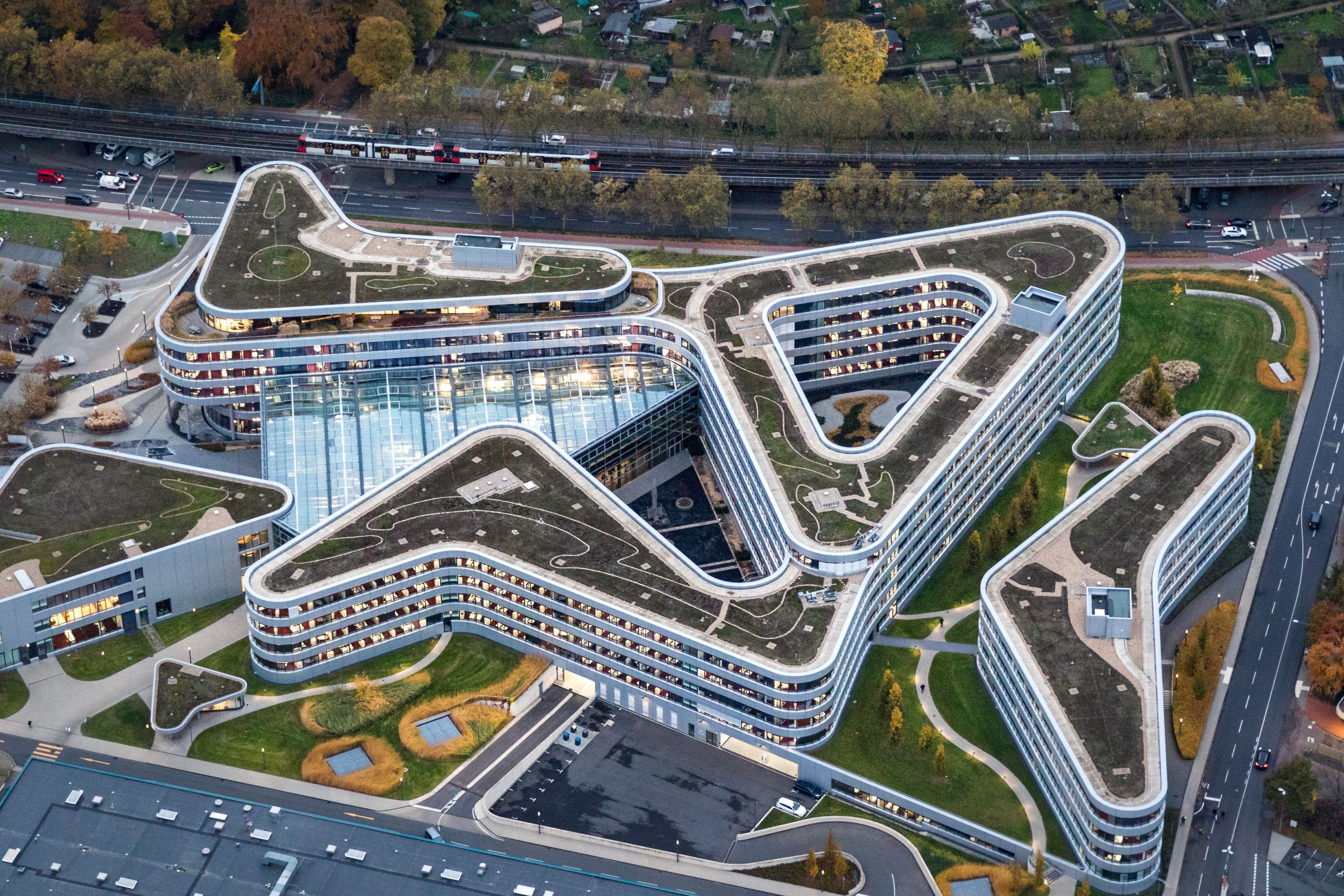 Die Unternehmenszentrale der Rheinenergie und der Stadtwerke Köln.