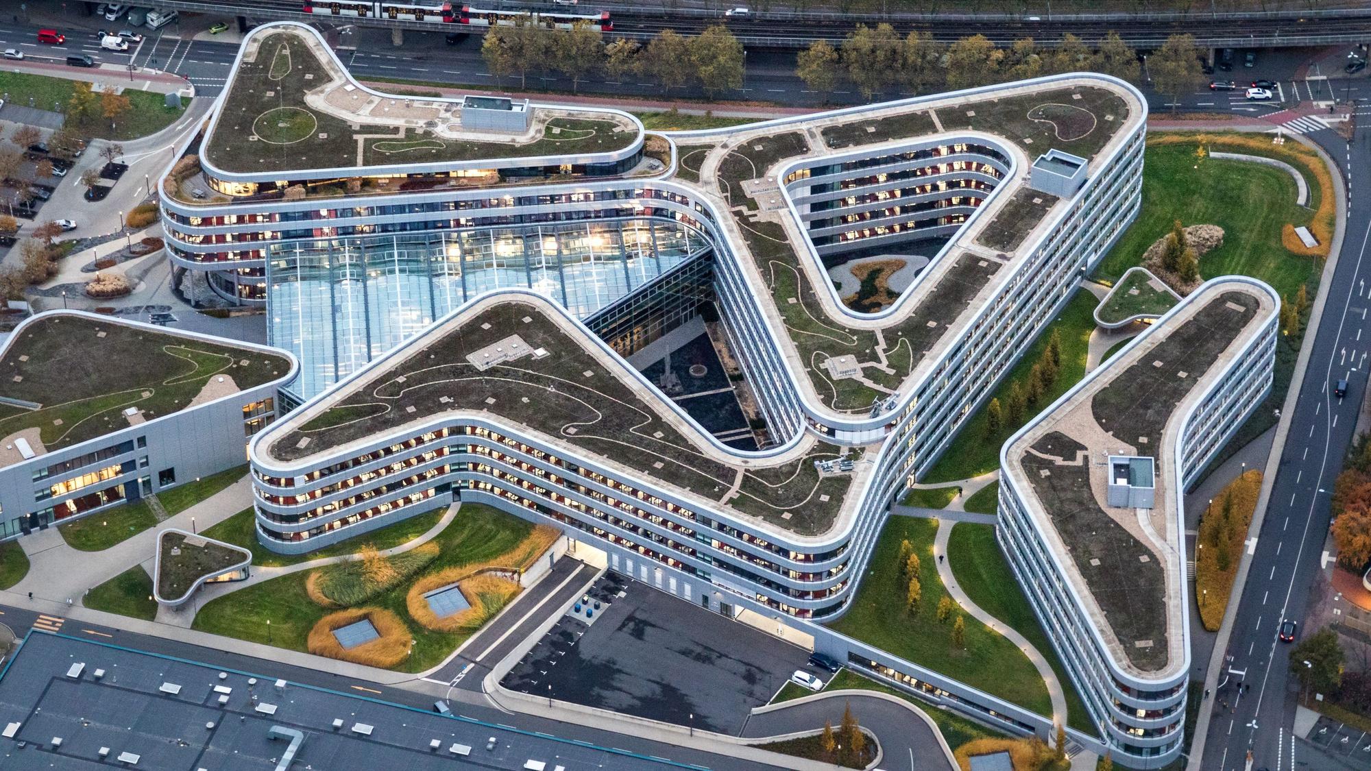 Die Unternehmenszentrale der Rheinenergie und der Stadtwerke Köln.