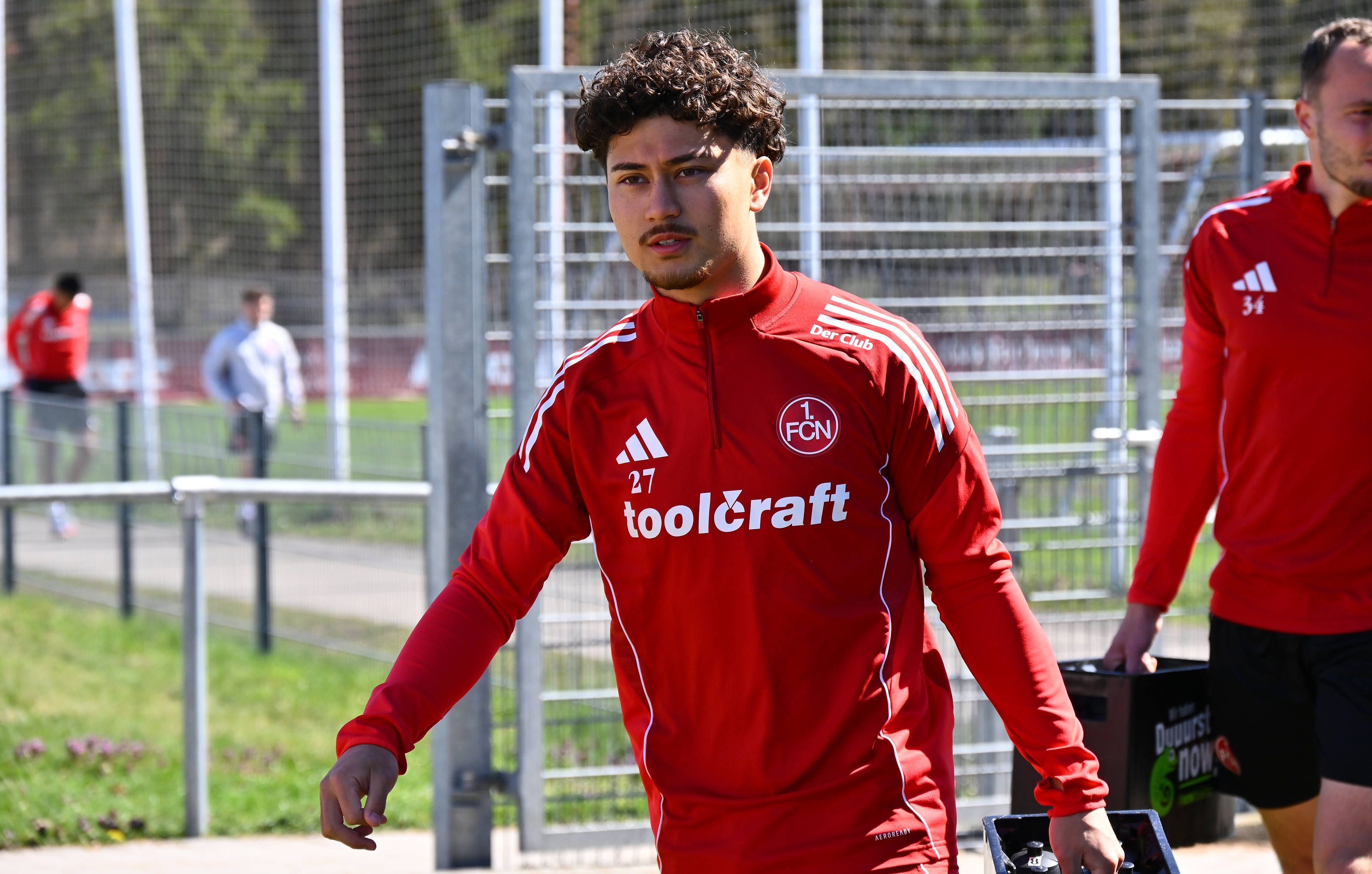 08.04.2026 - Fussball - 2. Fussball - Bundesliga - Saison 2025 2026 - 1. FC Nürnberg Nuernberg FCN  Club  - Training - Sportfoto Zink / - xwoxzix - Justin von der Hitz 27, 1. FC Nürnberg / FCN  *** 08 04 2026 Soccer 2 Soccer Bundesliga Season 2025 2026 1 FC Nürnberg Nuernberg FCN Club Training Sportfoto Zink xwoxzix Justin von der Hitz 27, 1 FC Nürnberg FCN