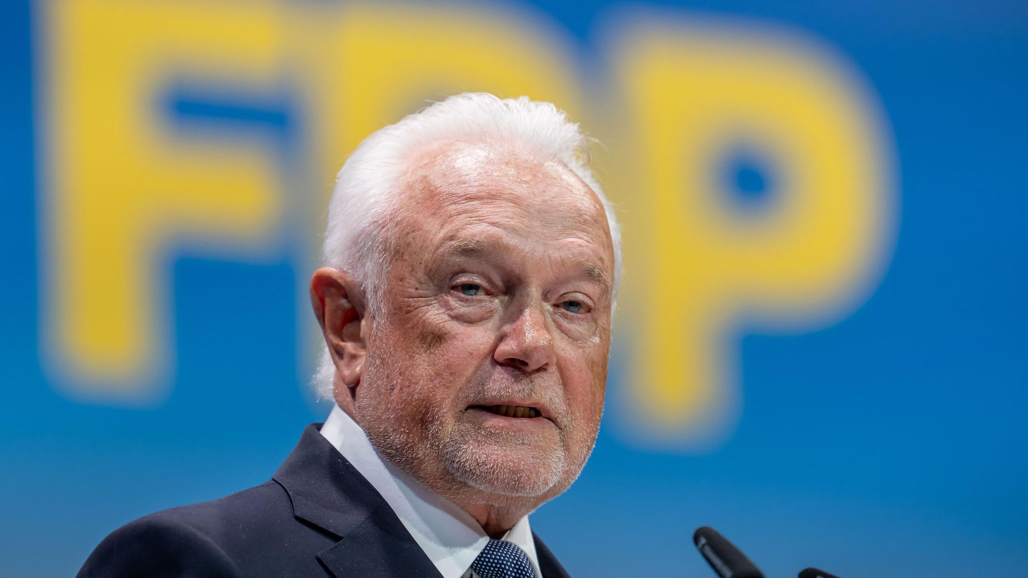 Wolfgang Kubicki spricht beim FDP-Bundesparteitag.