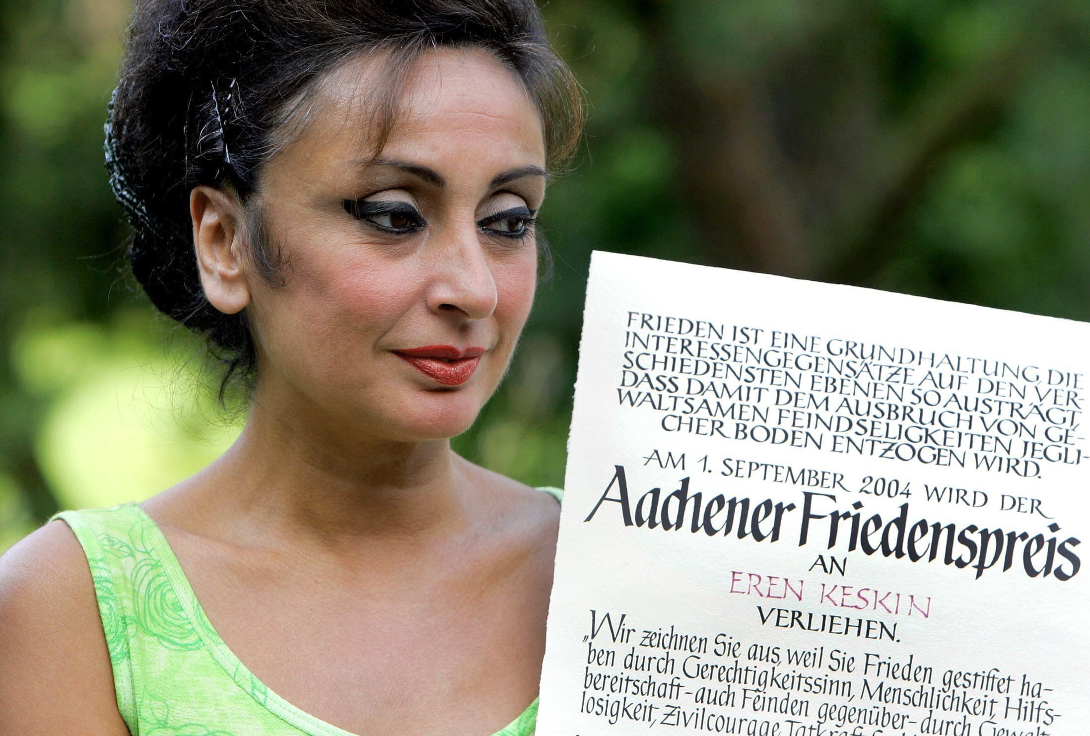 Eren Keskin erhielt bereits 2004 den Aachener Friedenspreis. (Archivbild)