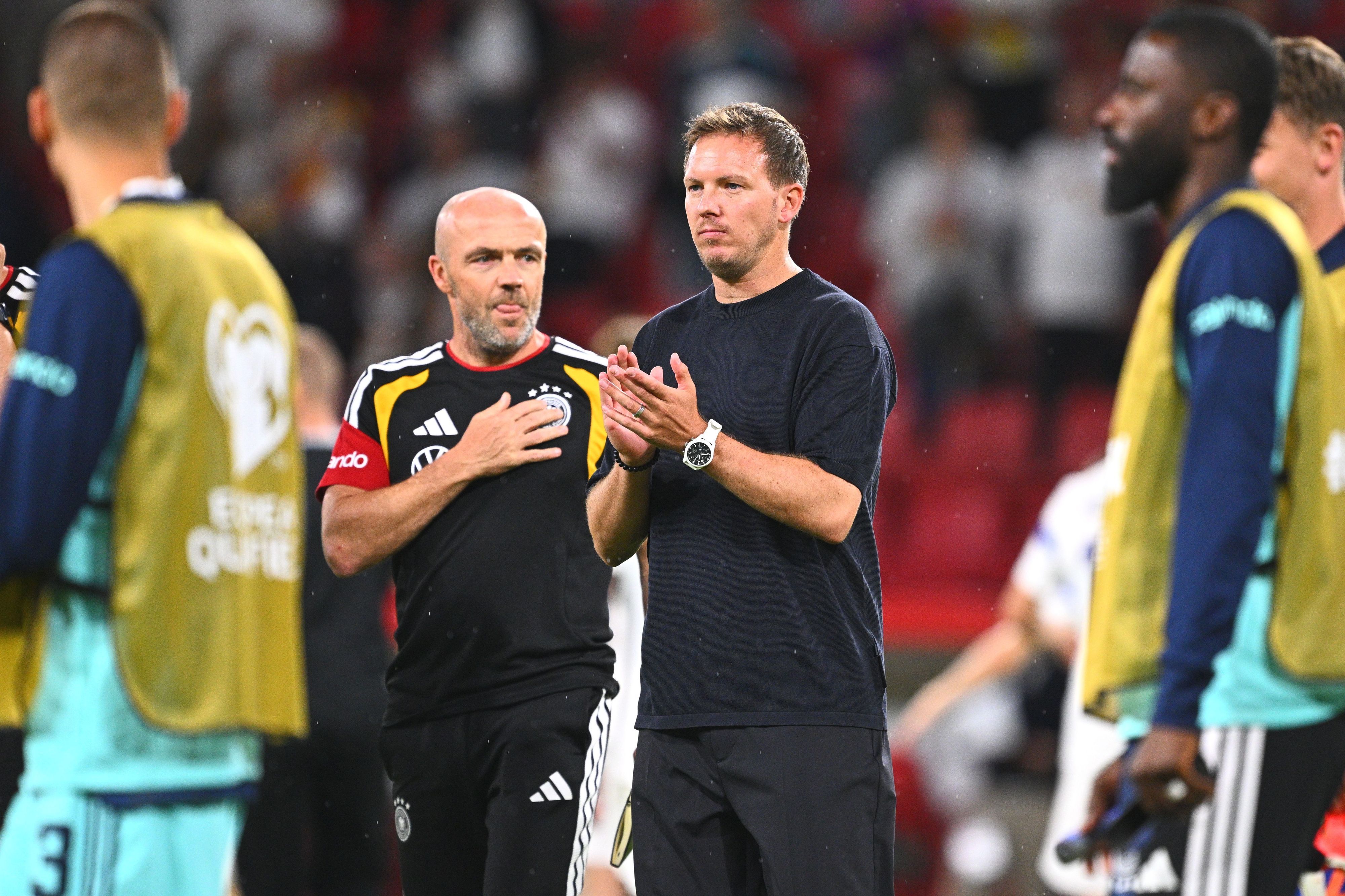 Applaus von Julian Nagelsmann.