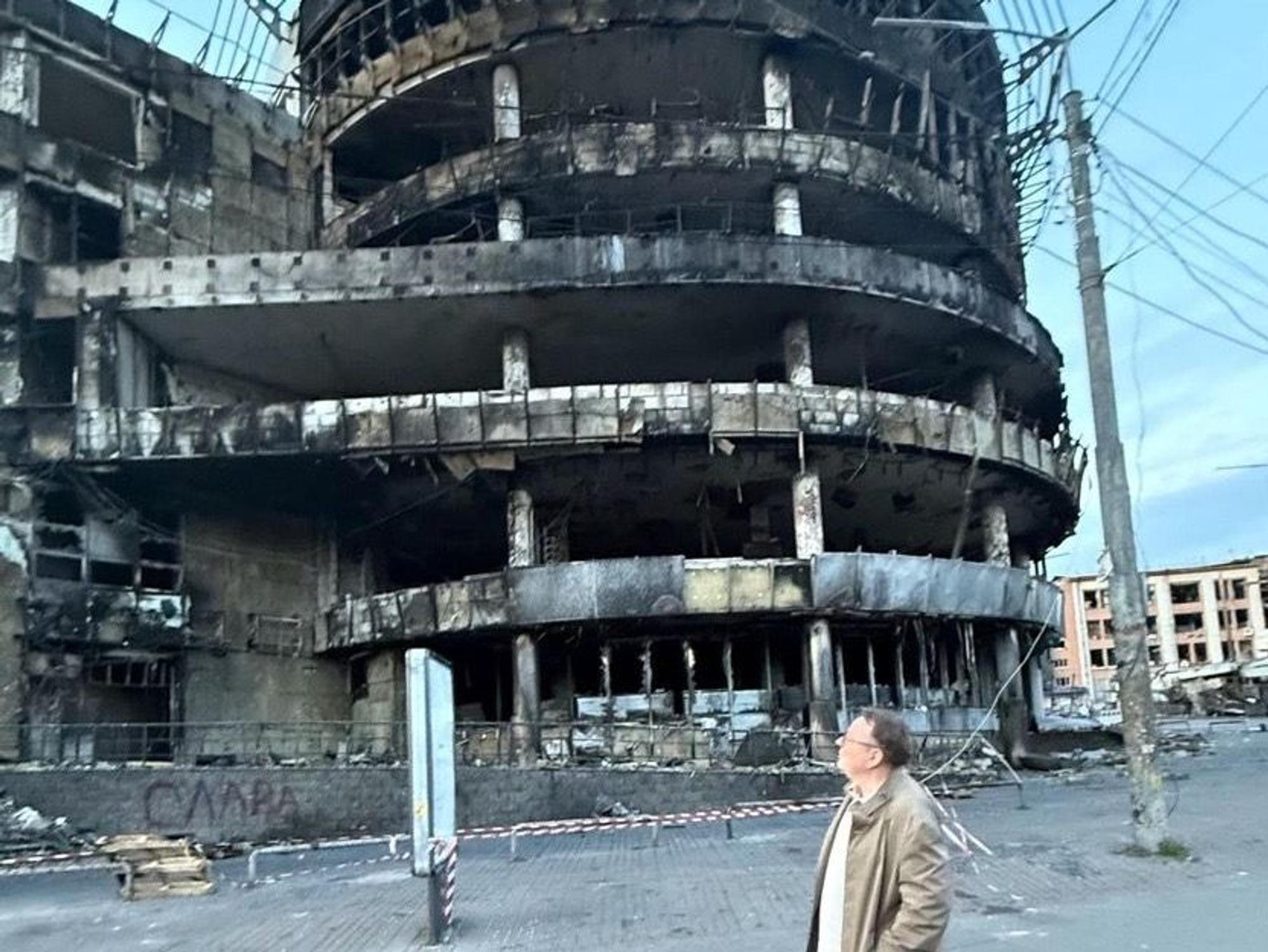 Der Krieg ist überall präsent.