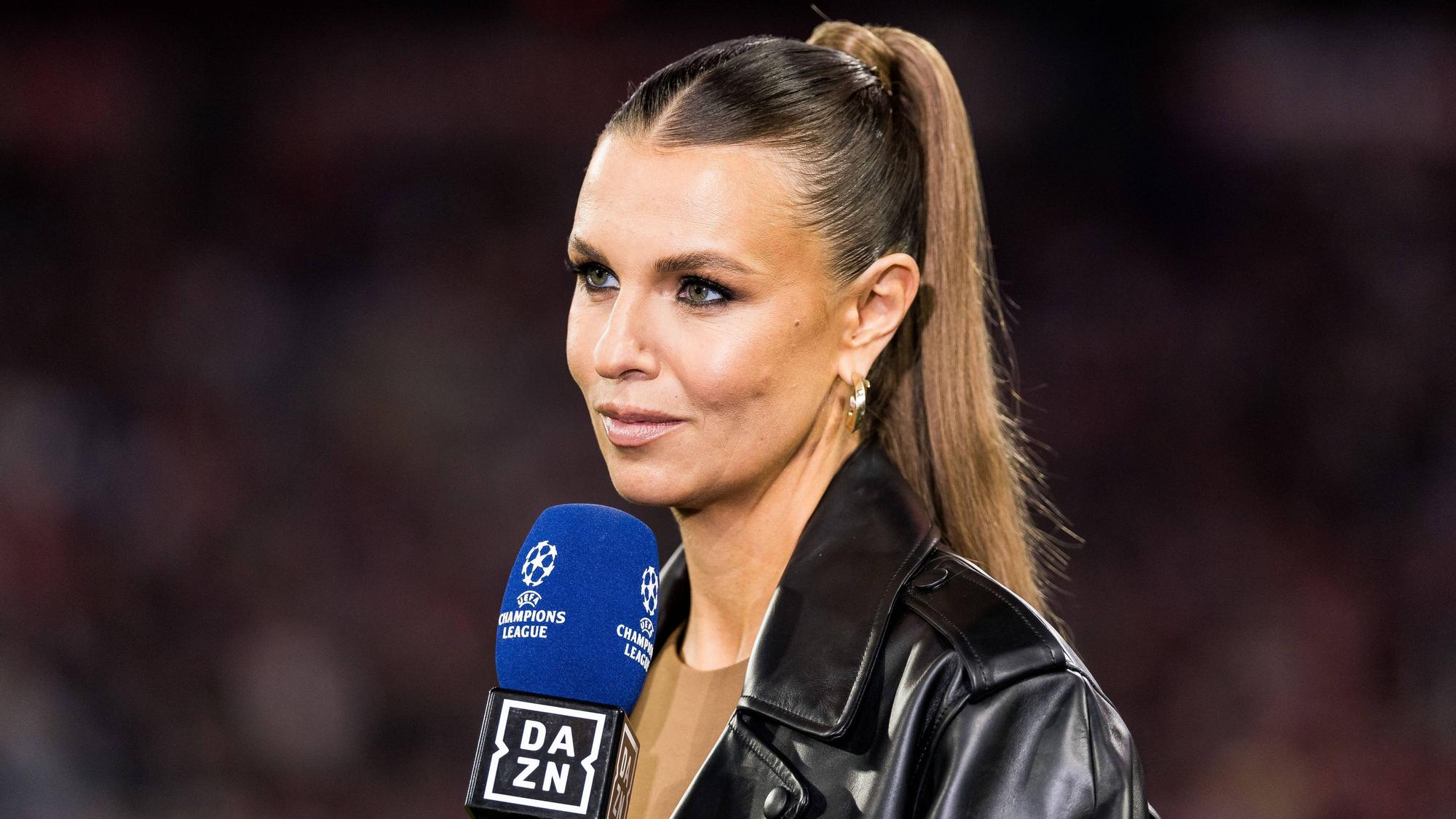 Laura Wontorra verlässt DAZN mit sofortiger Wirkung.