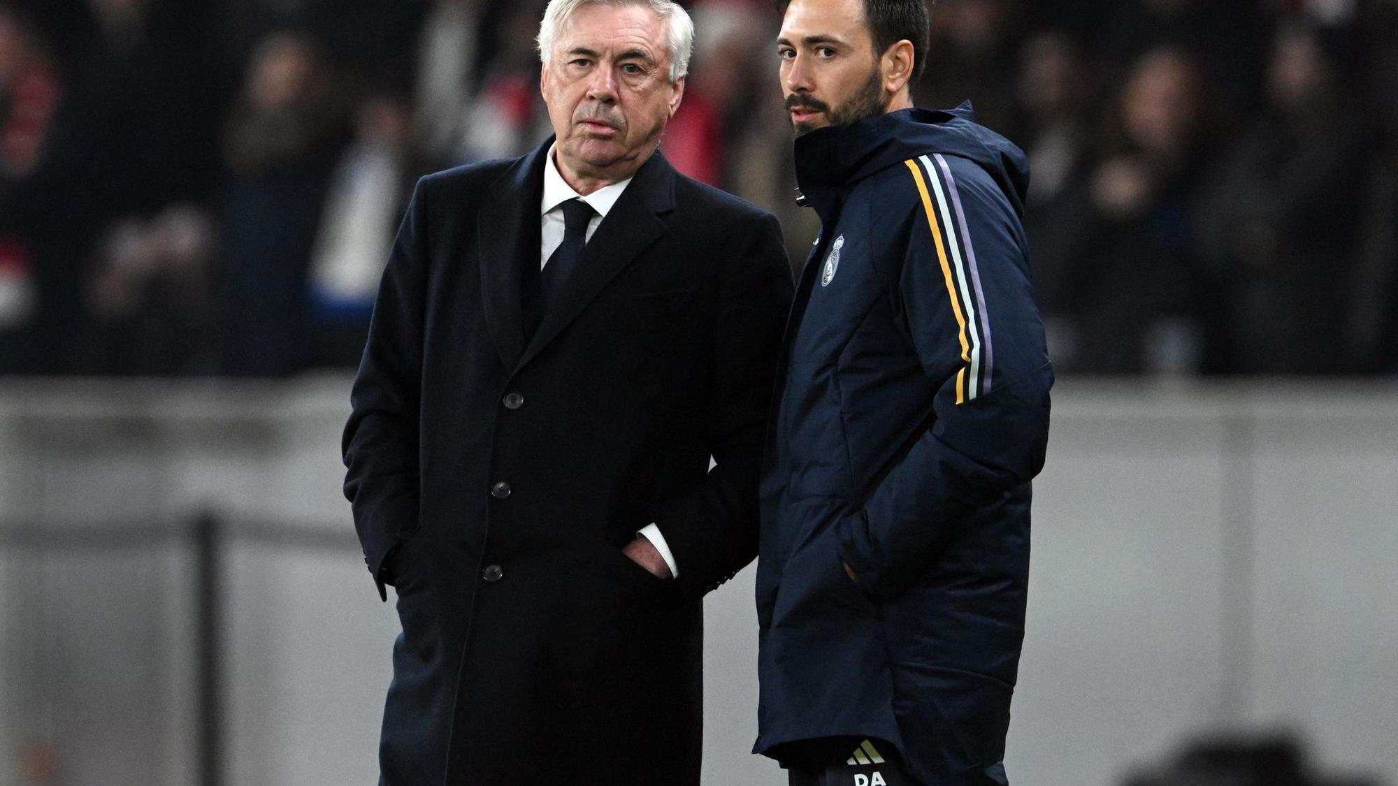 Davide Ancelotti (r) und Carlo Ancelotti