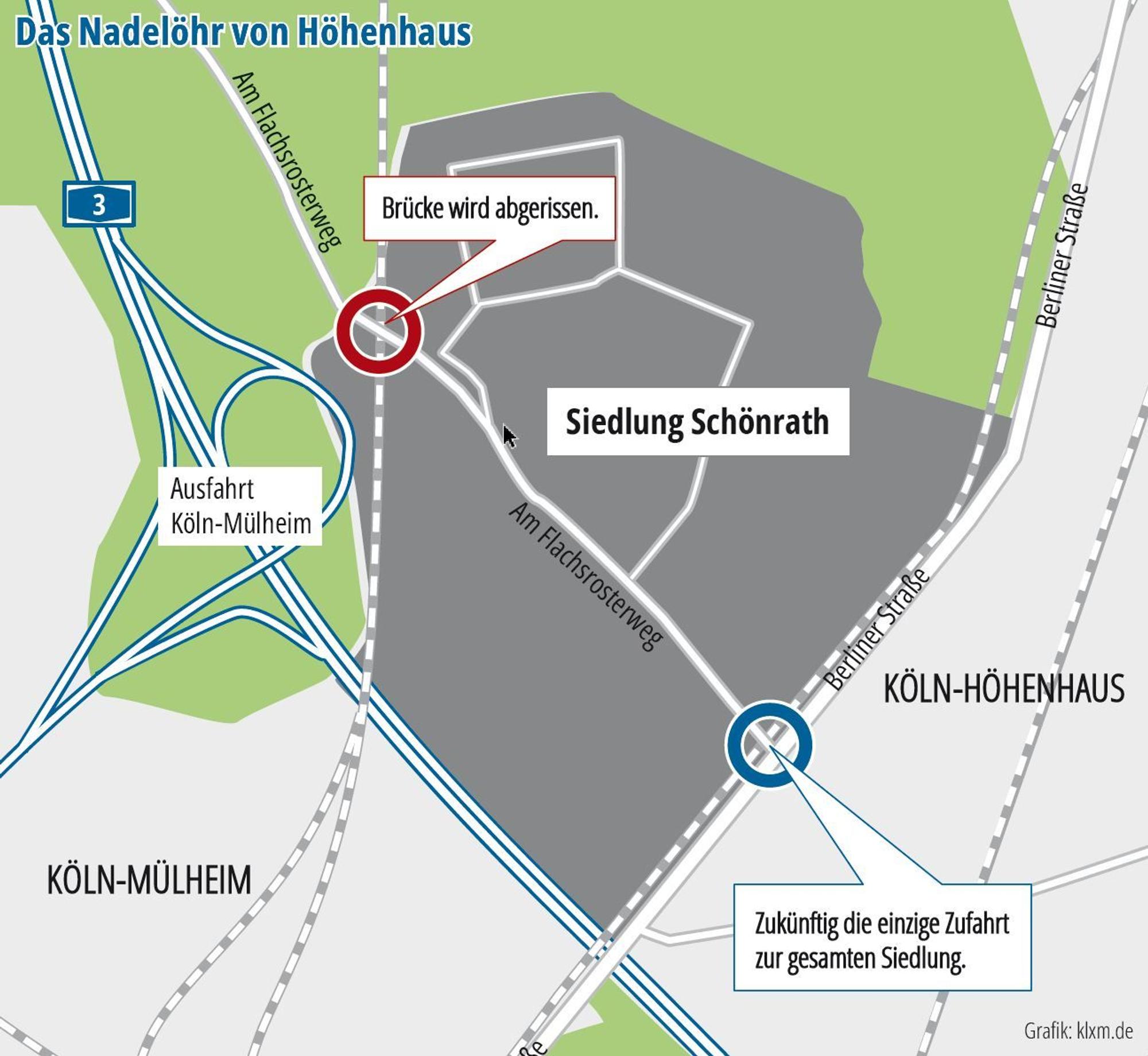 Die Siedlung Schönrath in Köln-Höhenhaus